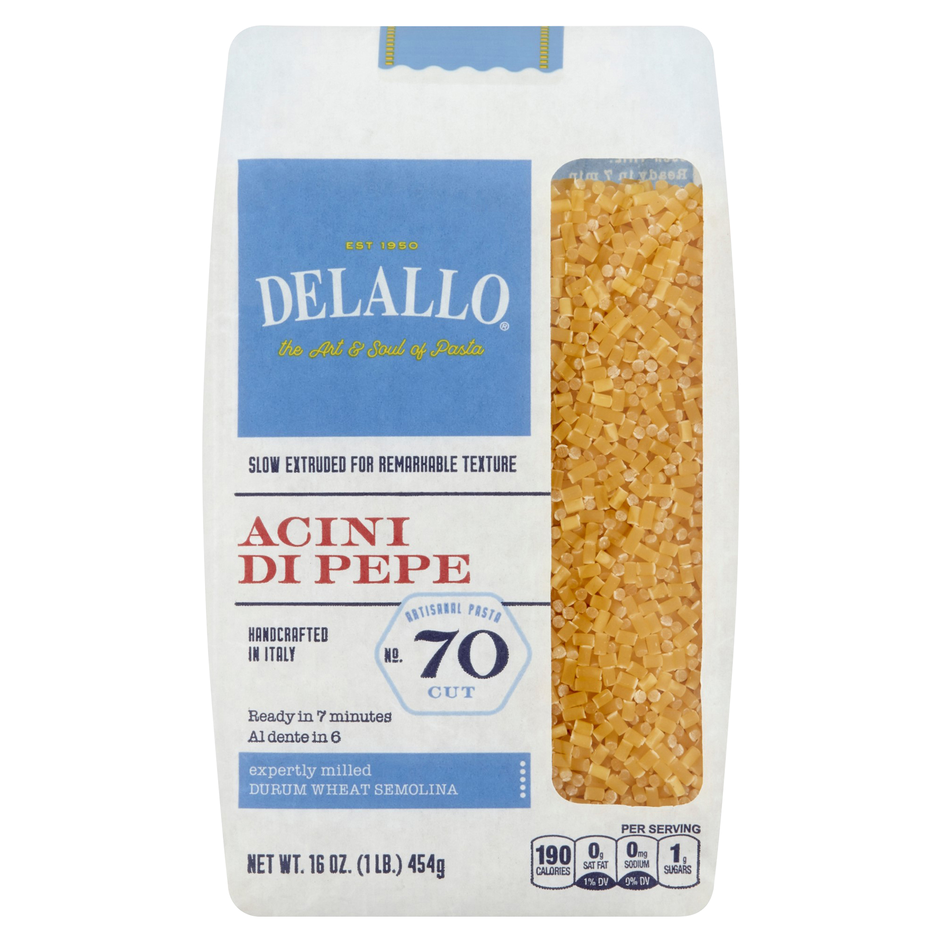 Delallo No. 70 Acini Di Pepe
