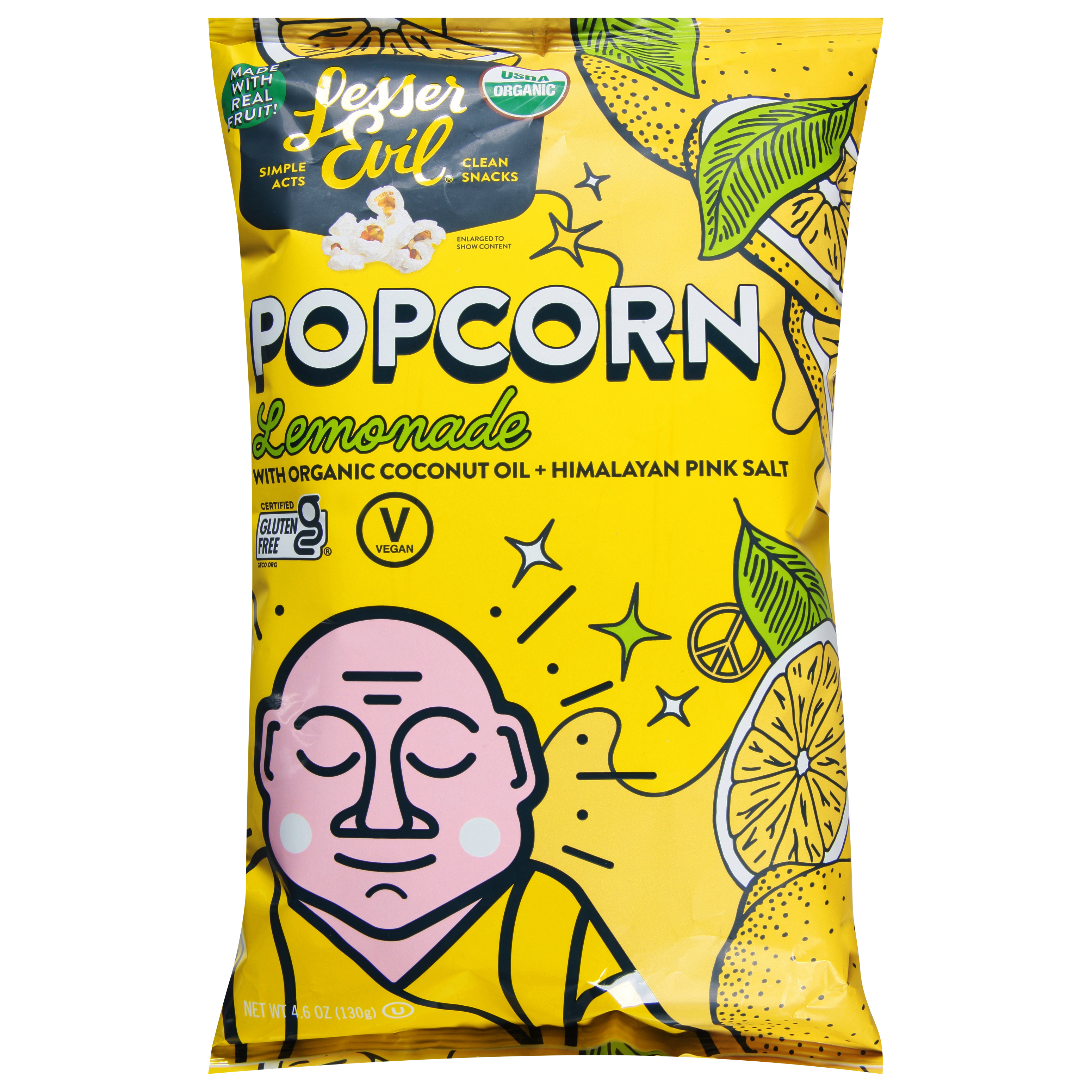 LesserEvil Lemonade Popcorn