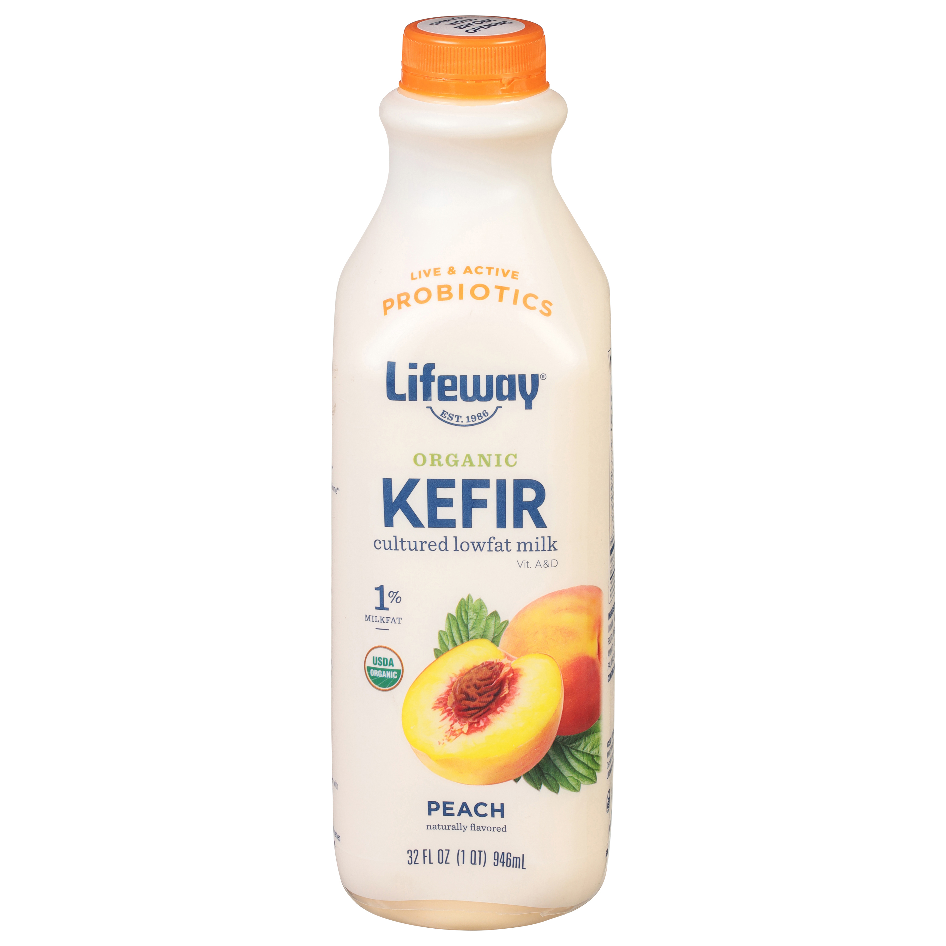 Lifeway Organic Peach Kefir