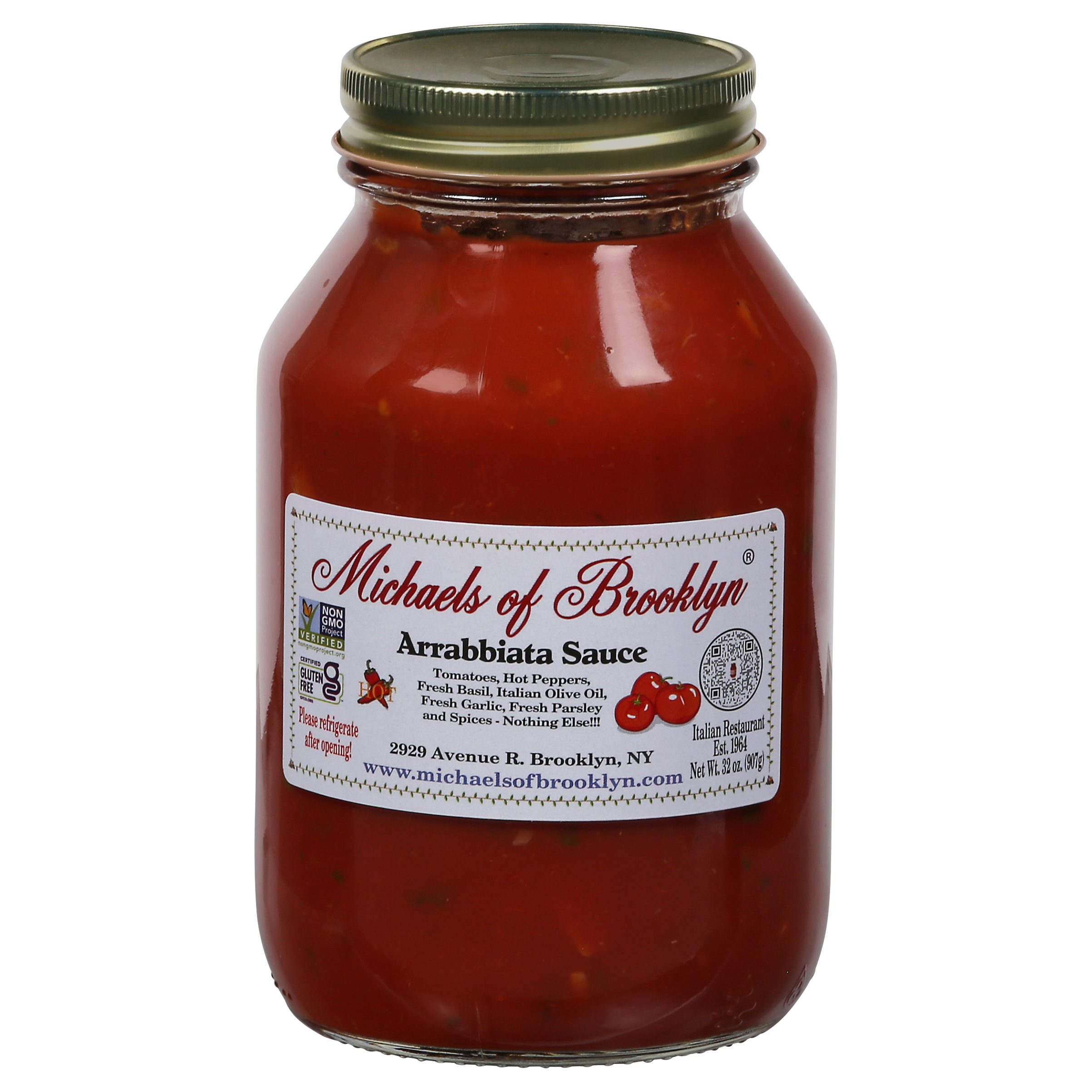 Michaels of Brooklyn Arrabbiata Sauce