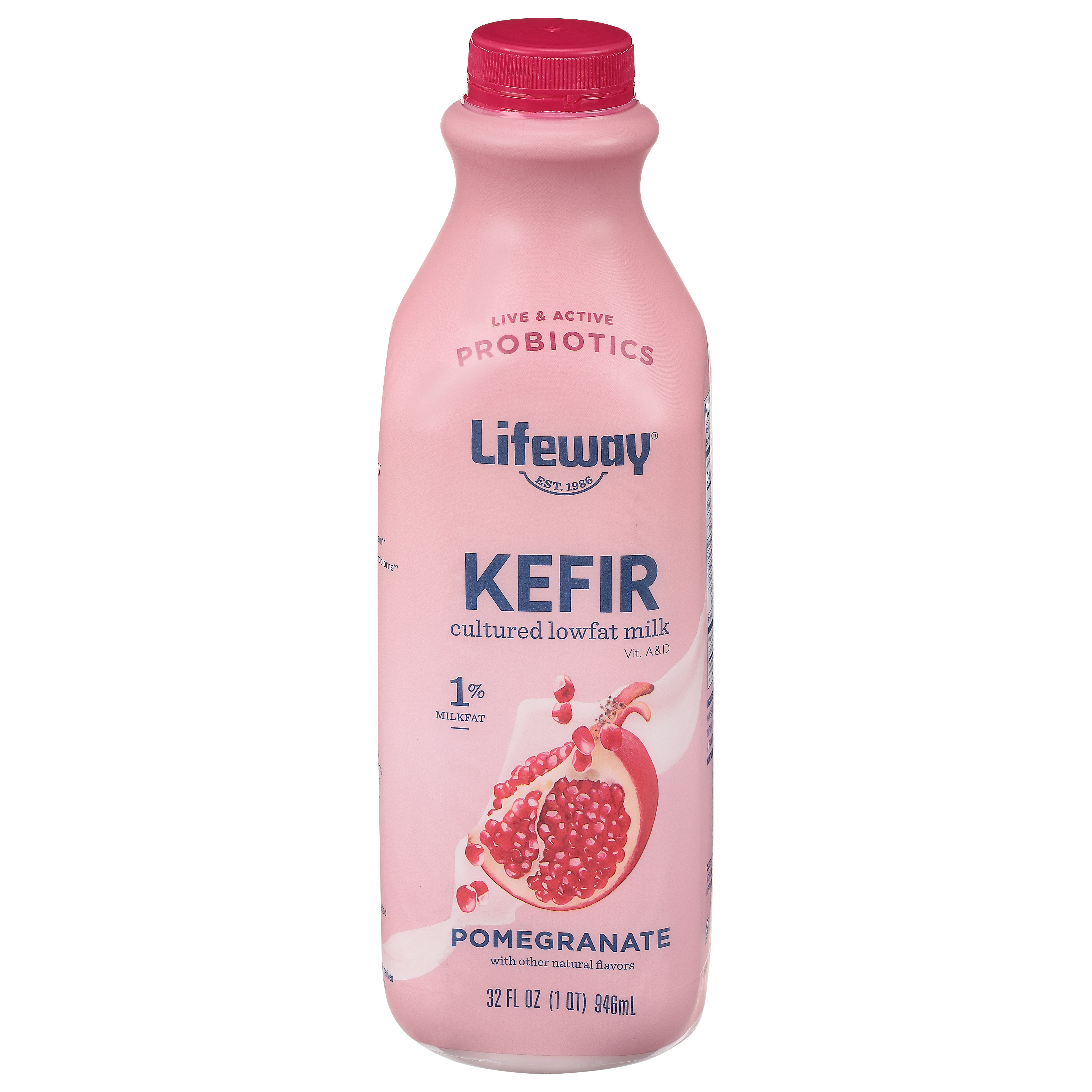 Lifeway 1% Milkfat Pomegranate Kefir