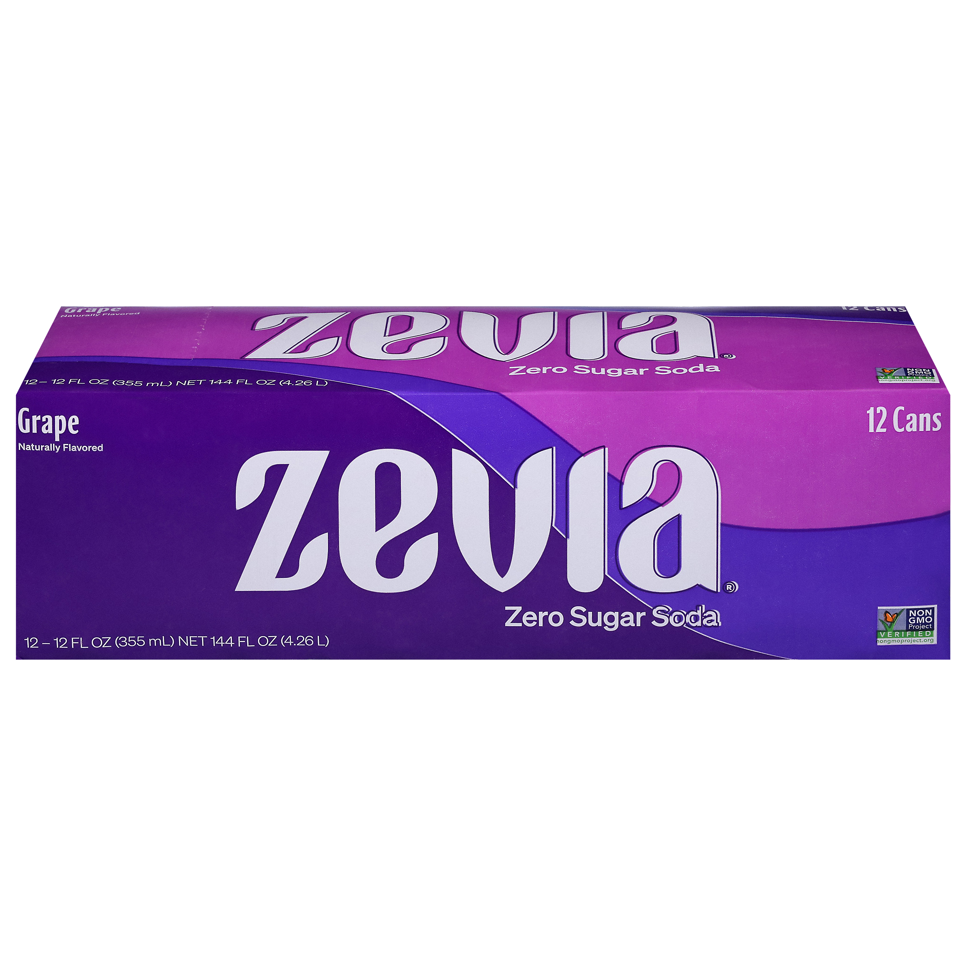 Zevia Zero Sugar Grape Soda