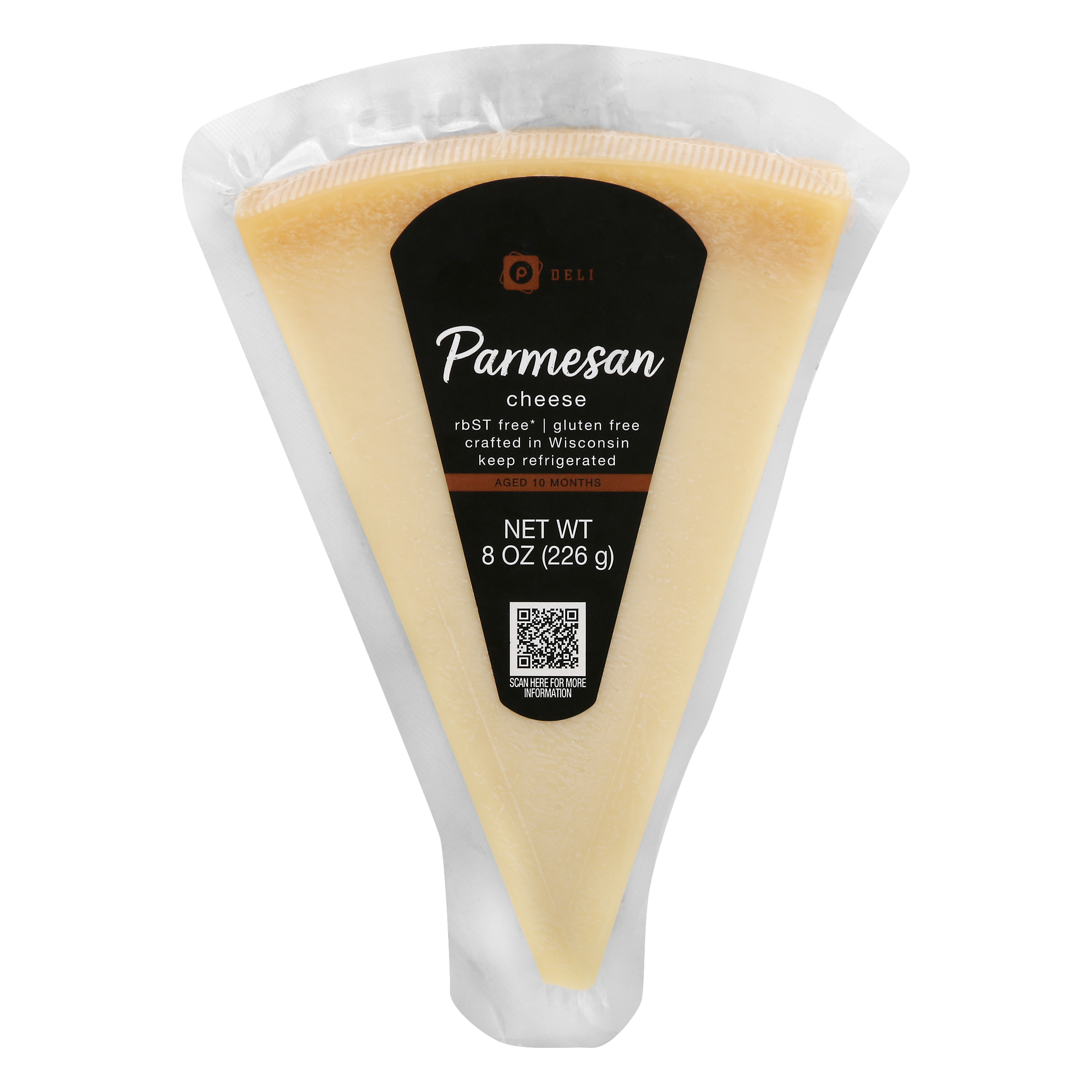 Publix Deli Parmesan Cheese 8 oz SHRINKWRAPPED