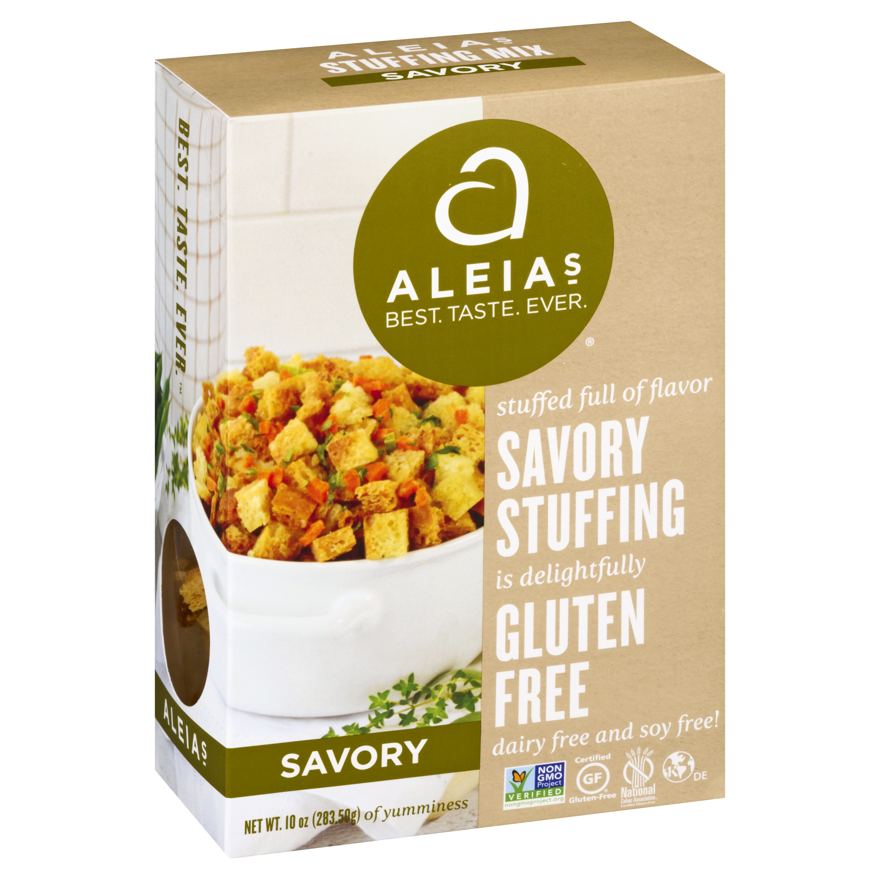 Aleias Gluten Free Savory Stuffing Mix