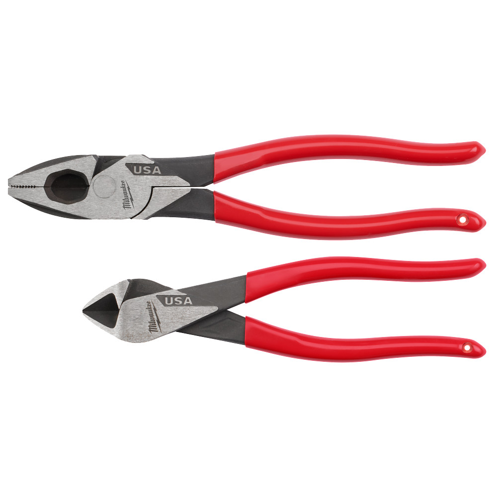 Product image for MILW MT500-2 2PC Dipped Grip Pliers