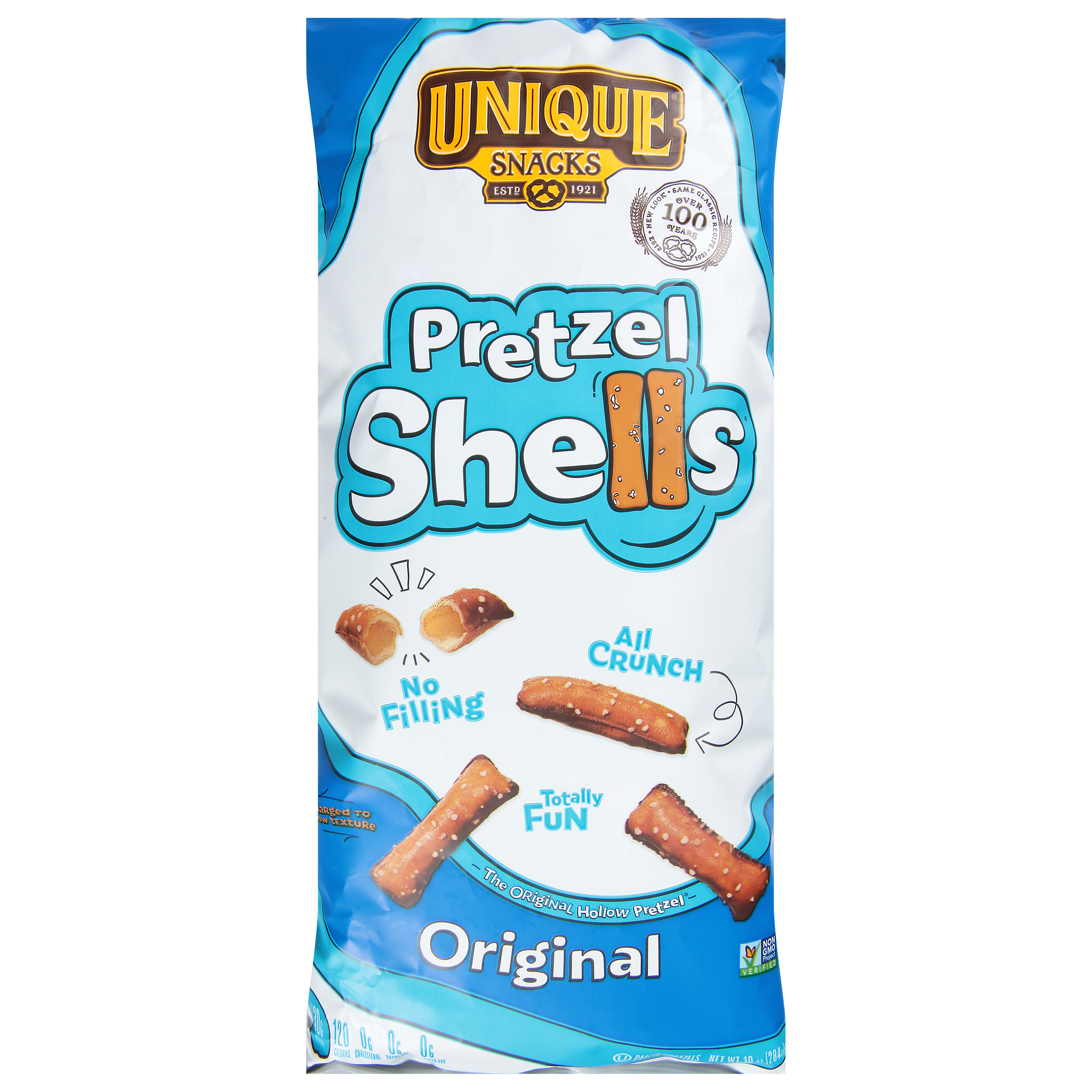 Unique Snacks Original Pretzel Shells