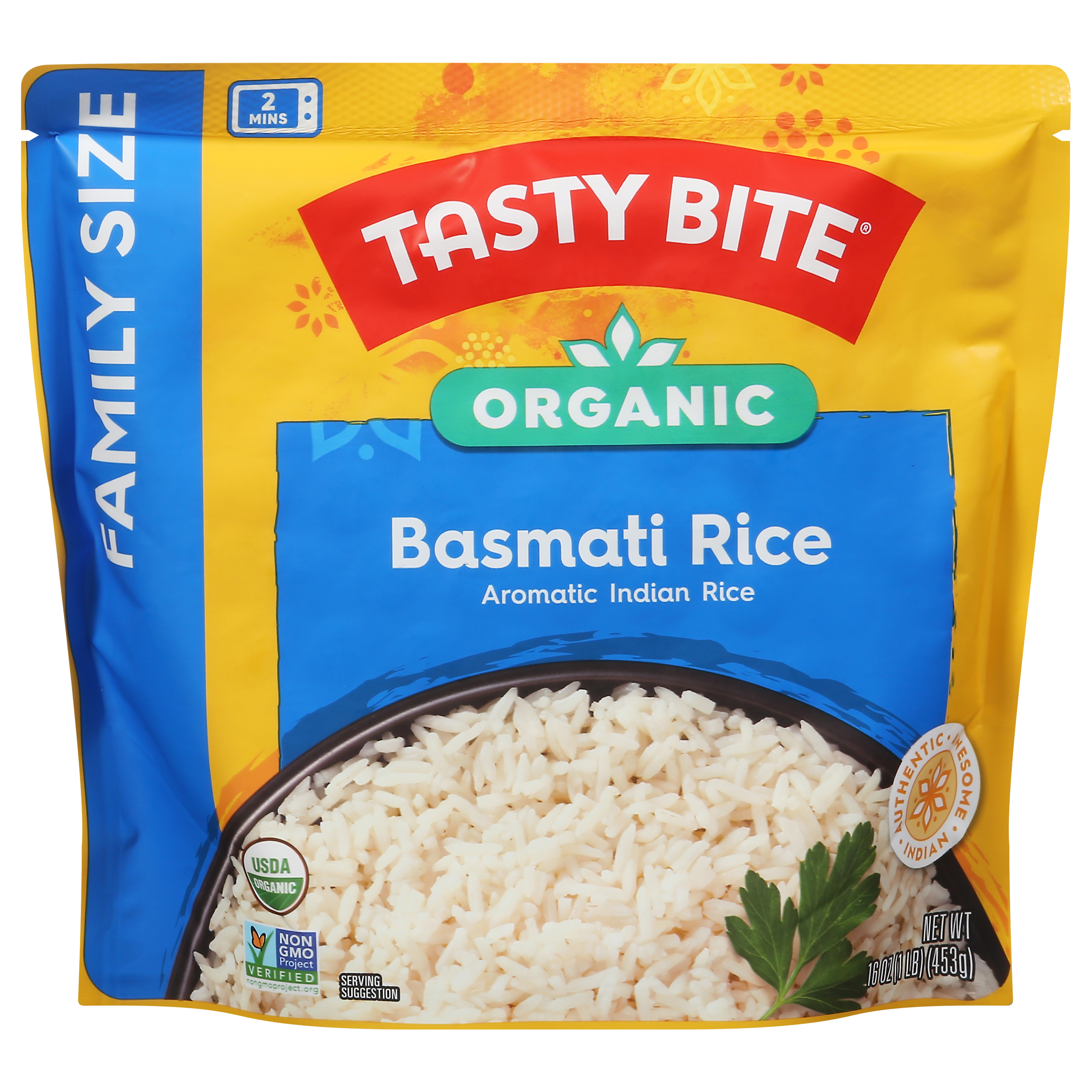 Tasty Bite Rice Basmati Family Size