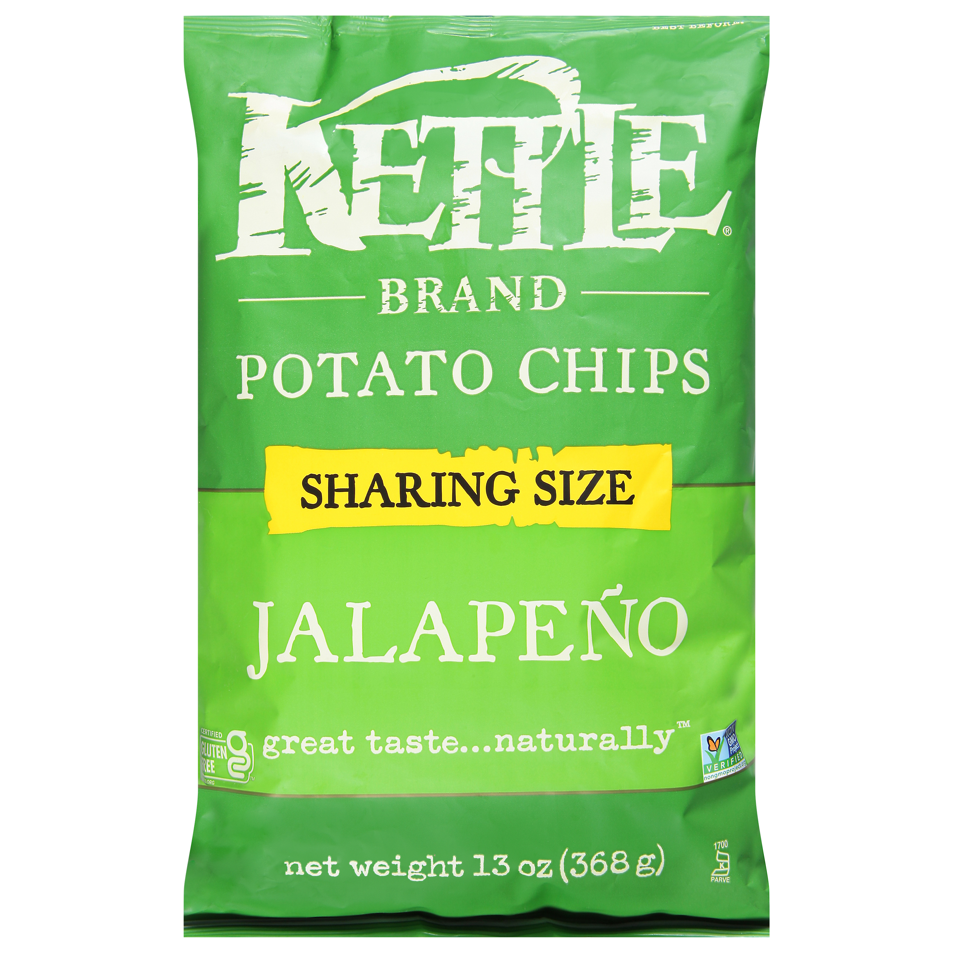 Kettle Brand Jalapeno Potato Chips Sharing Size