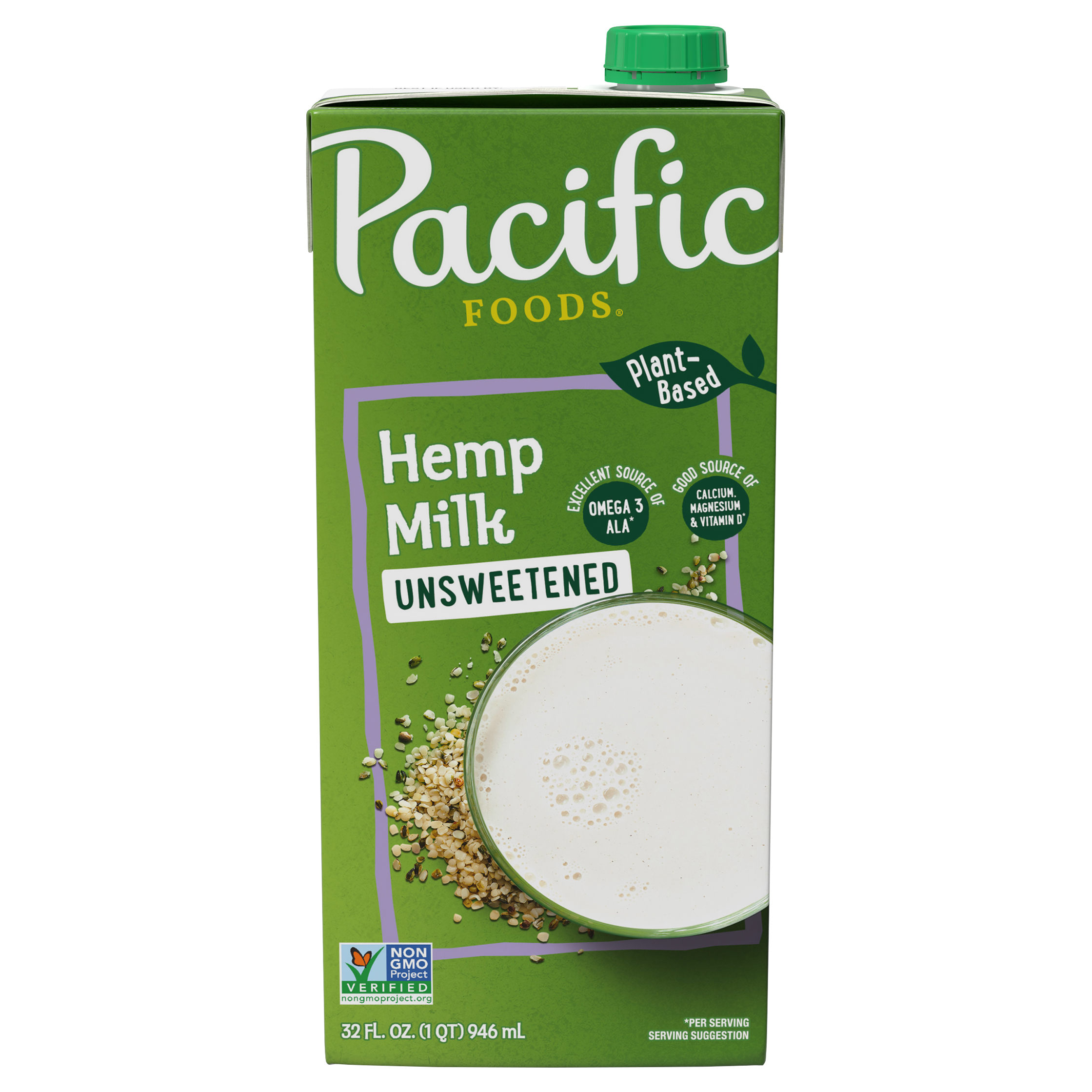 Pacific Foods Plant-Based Unsweetened Hemp Milk