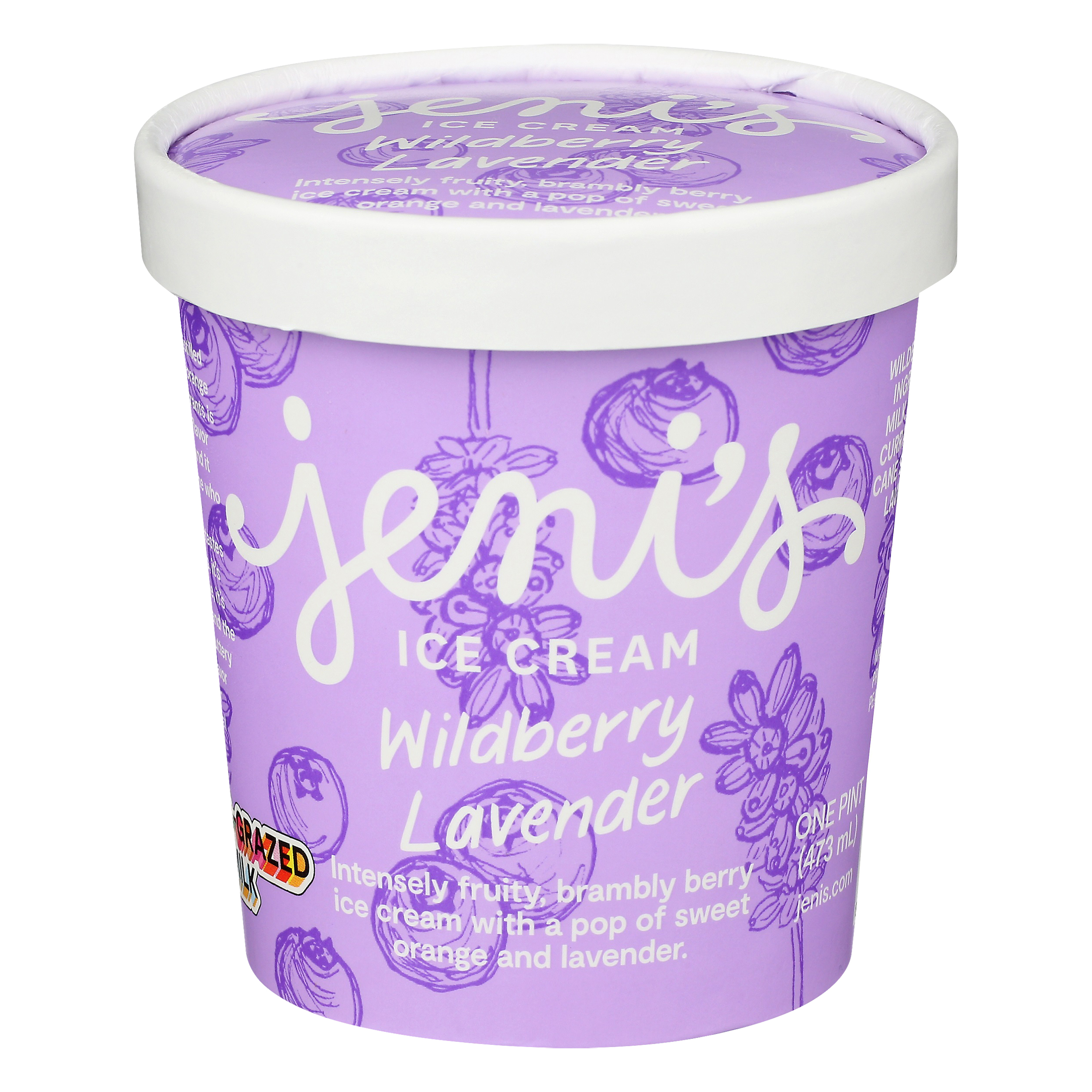 Jeni's Wildberry Lavender Ice Cream
