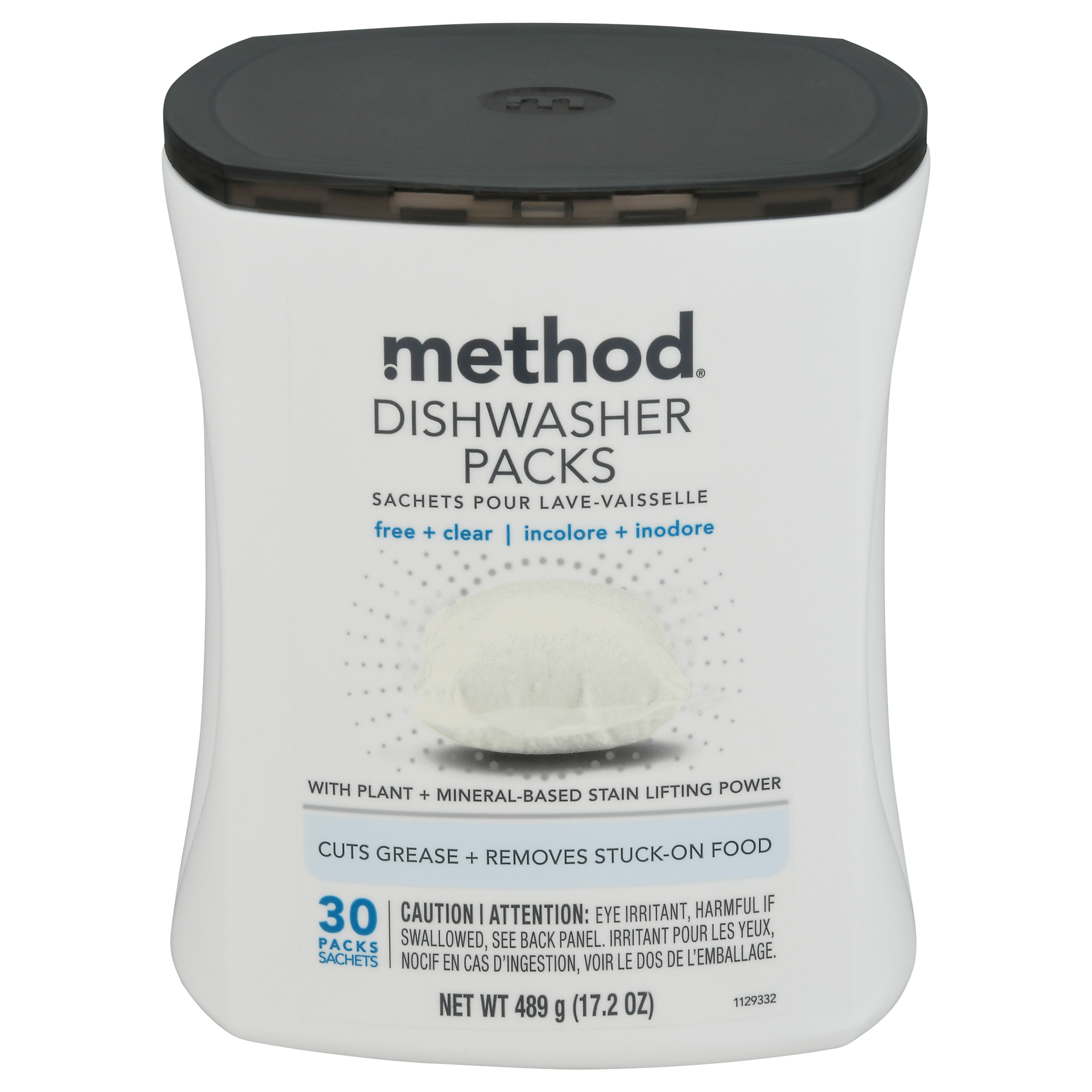 Method Free + Clear Dishwasher Packs