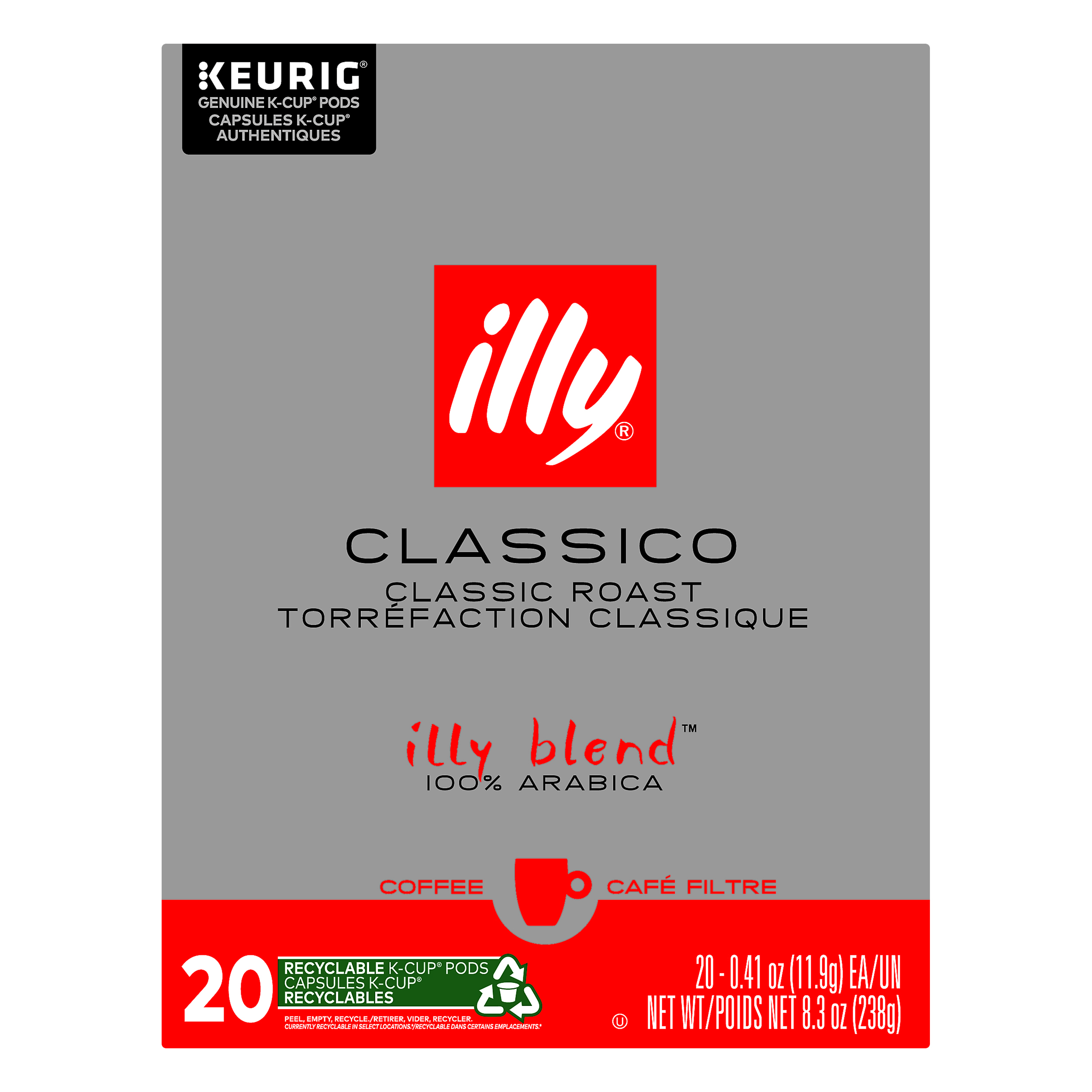 Illy Illy Blend K-Cup Pods Classic Roast Classico Coffee