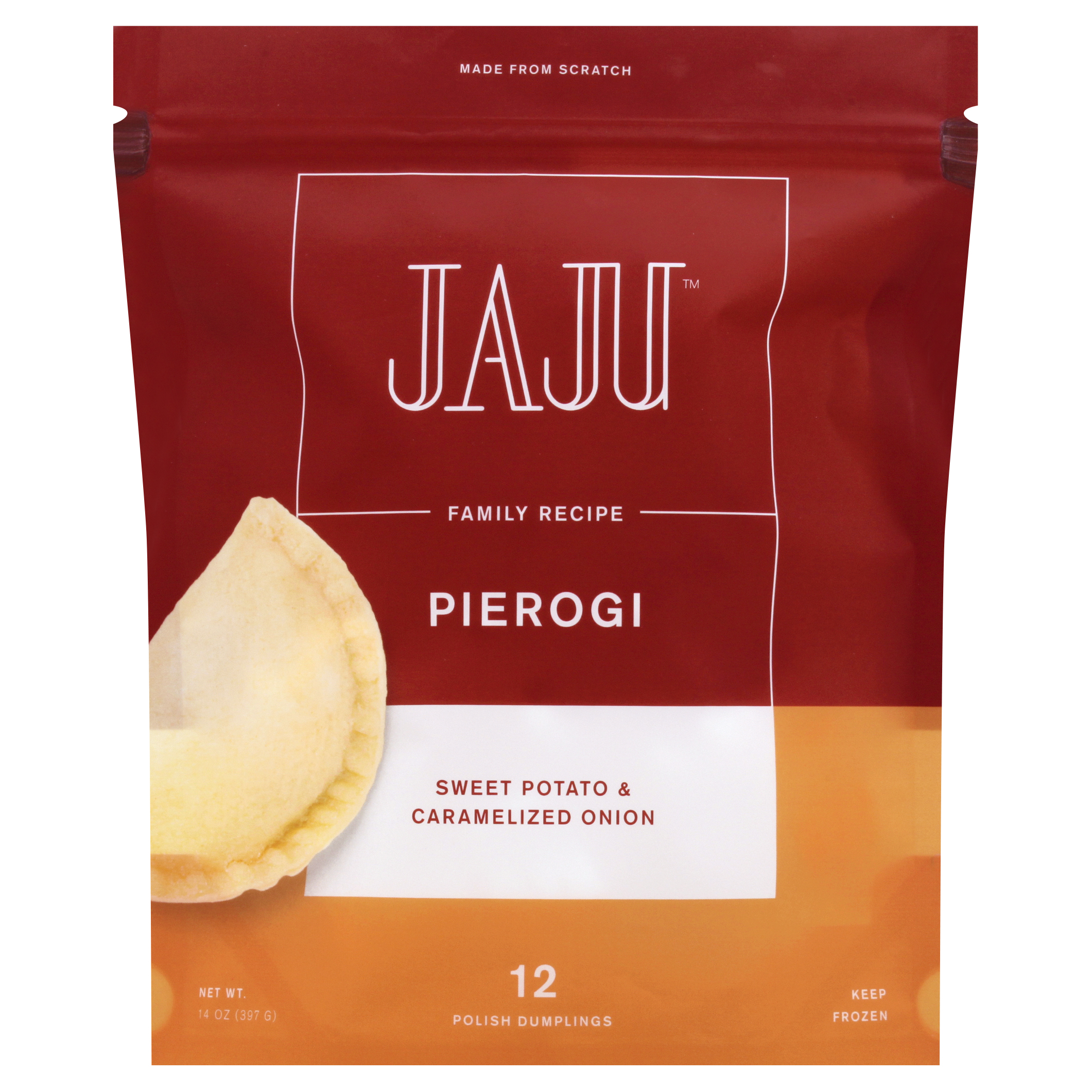 JaJu Pierogi Sweet Potato & Caramelized Onion Polish Dumplings