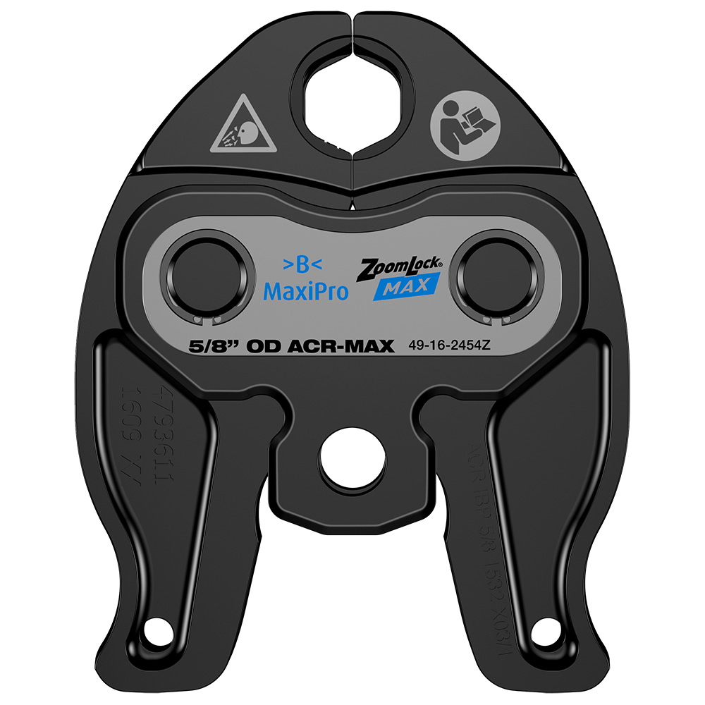 5/8" ZoomLock MAX Press Jaw for M12 FORCE LOGIC Press Tools