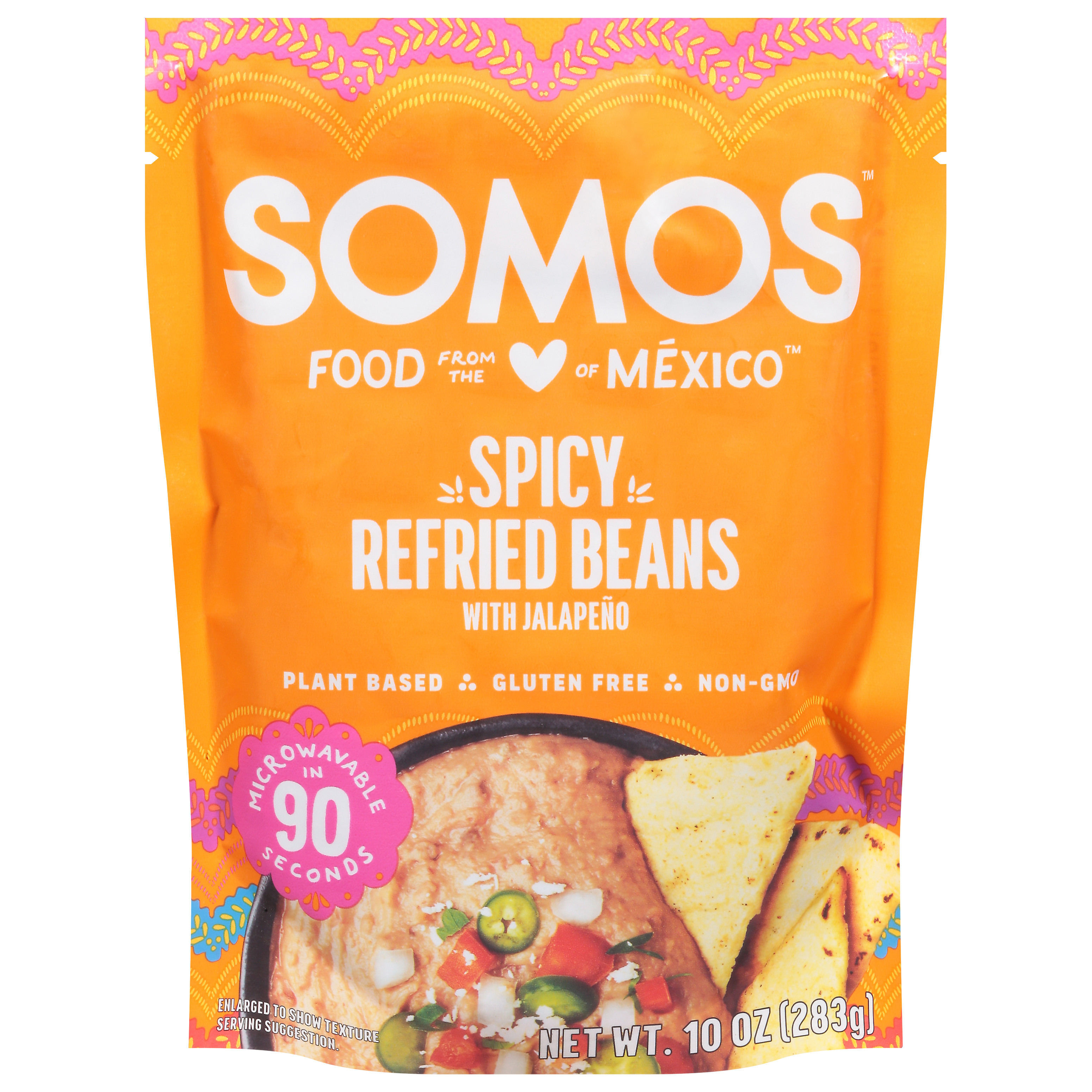 Somos Spicy Refried Beans with Jalapeno