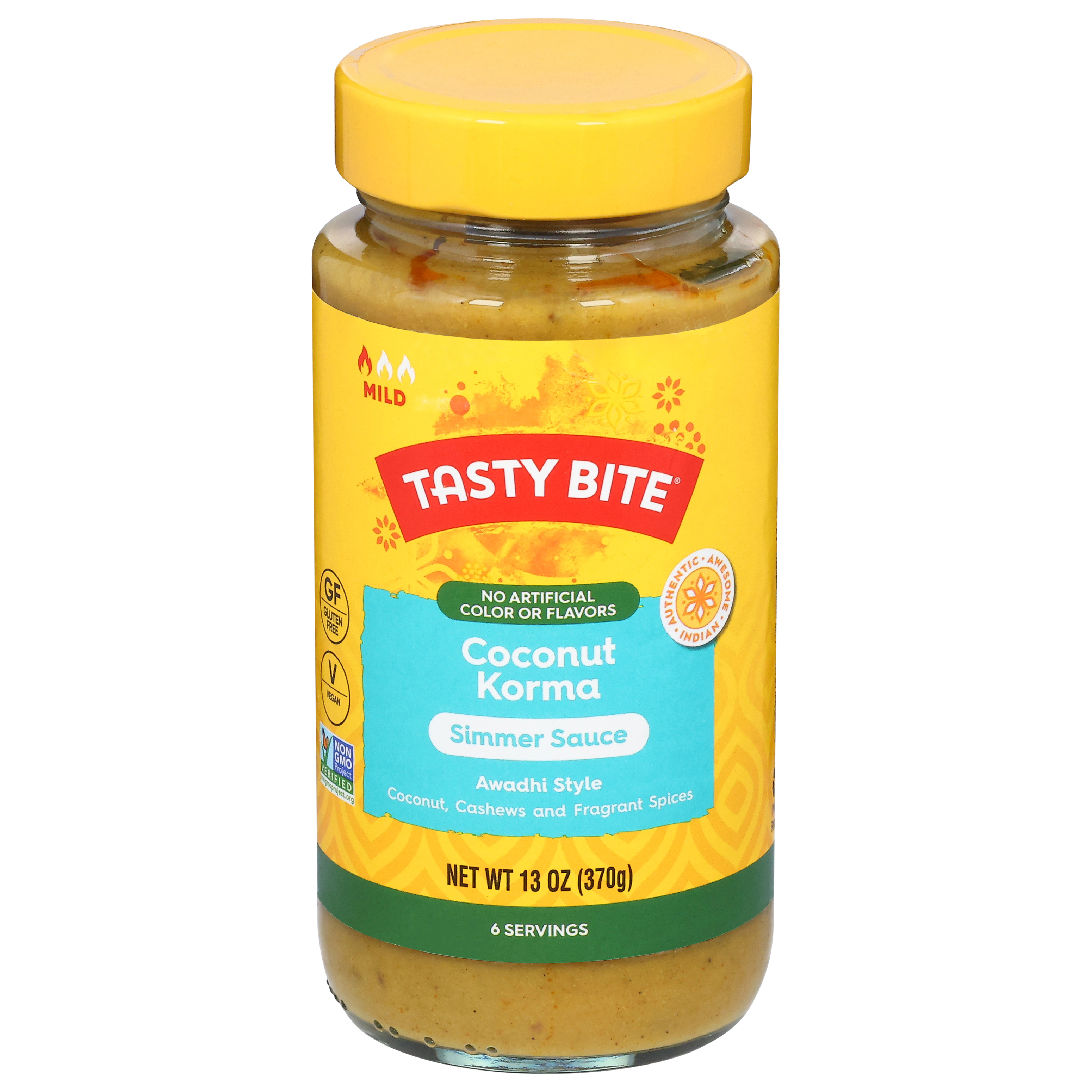 Tasty Bite Mild Coconut Korma Simmer Sauce