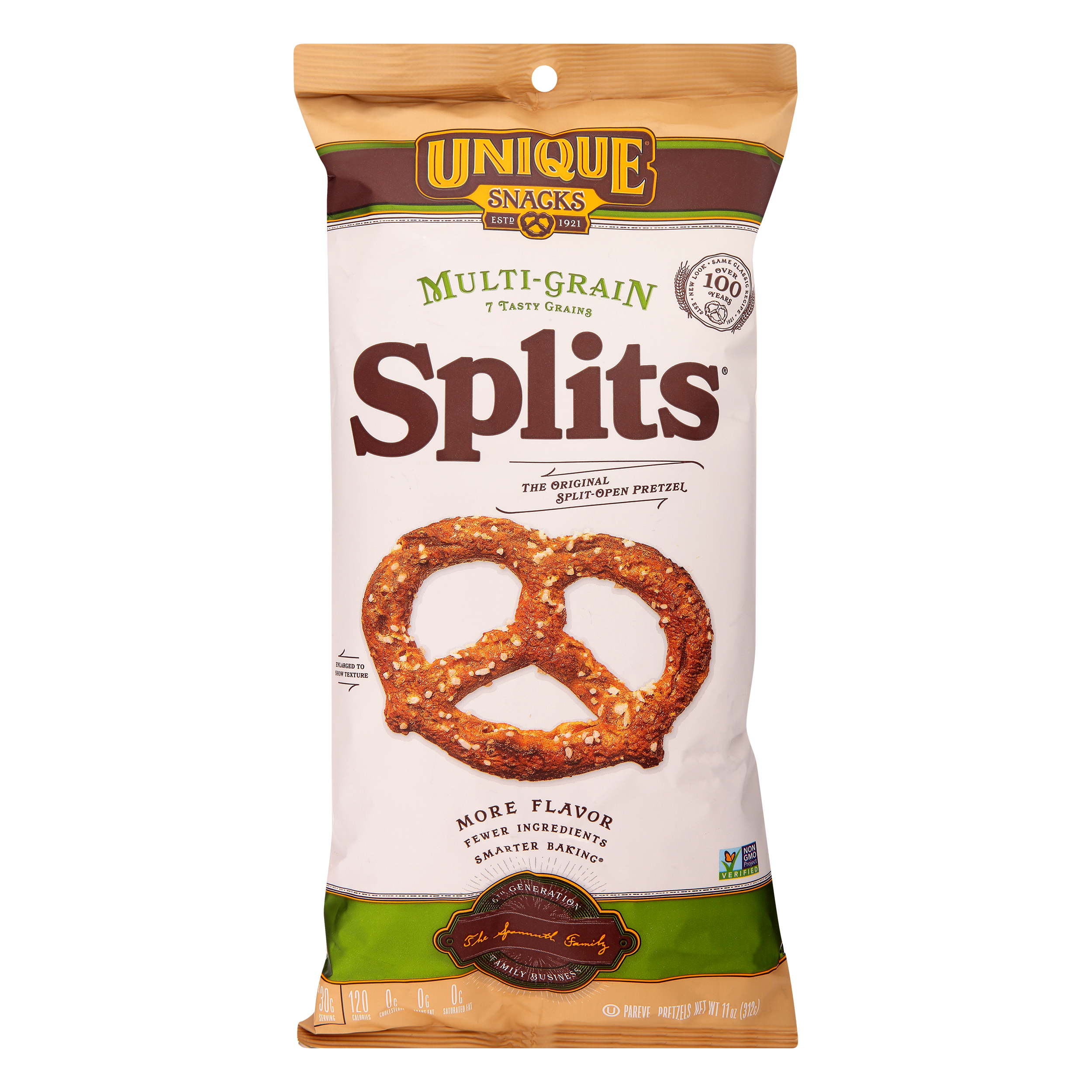 Unique Splits Multi-Grain Pretzel