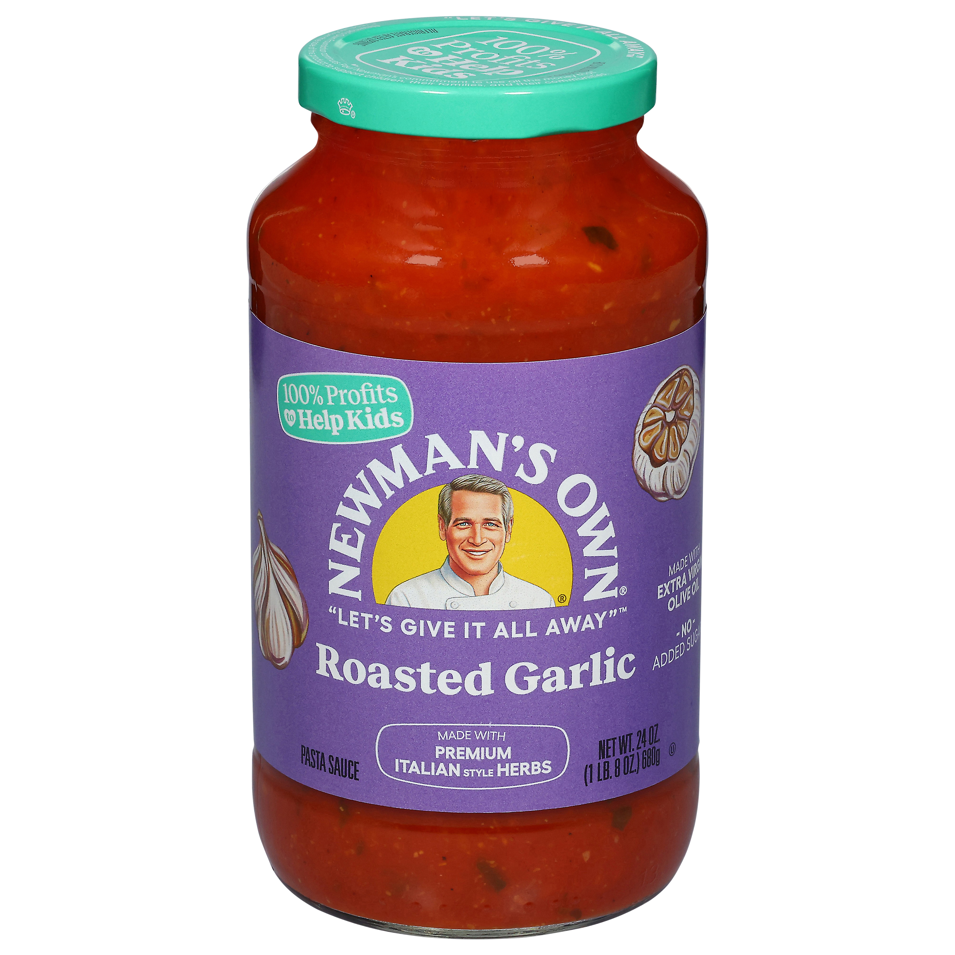 Newman's Own Roasted Garlic Pasta Sauce