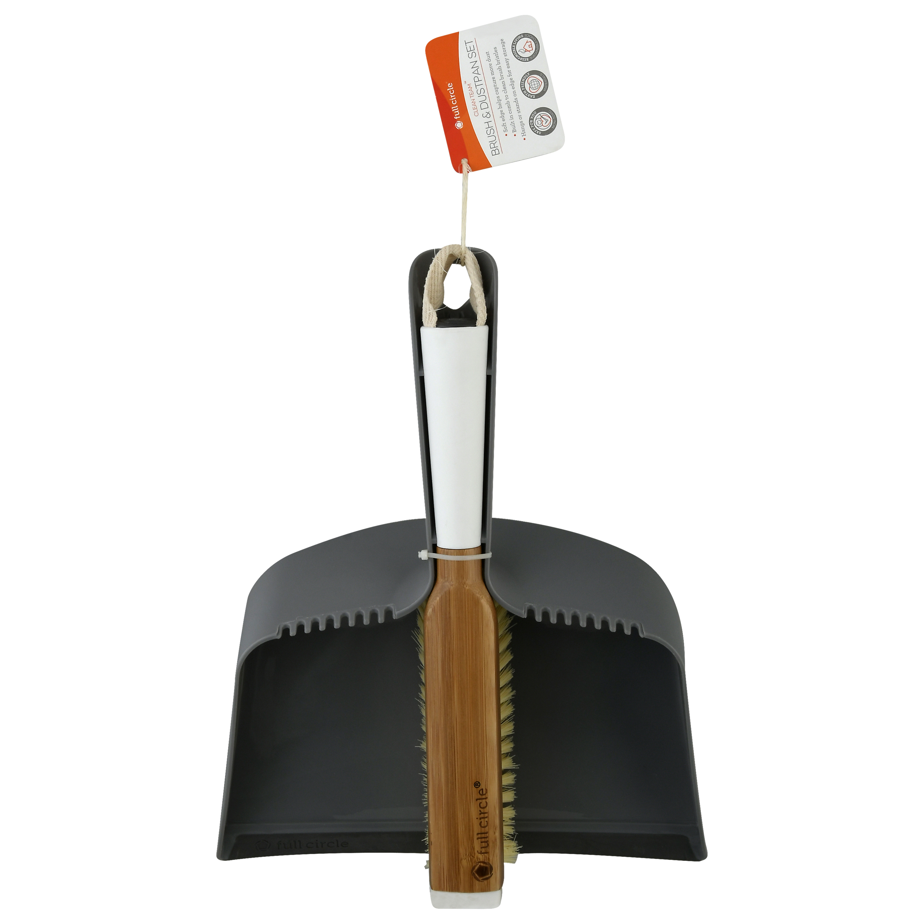 Full Circle Clean Team Brush & Dustpan