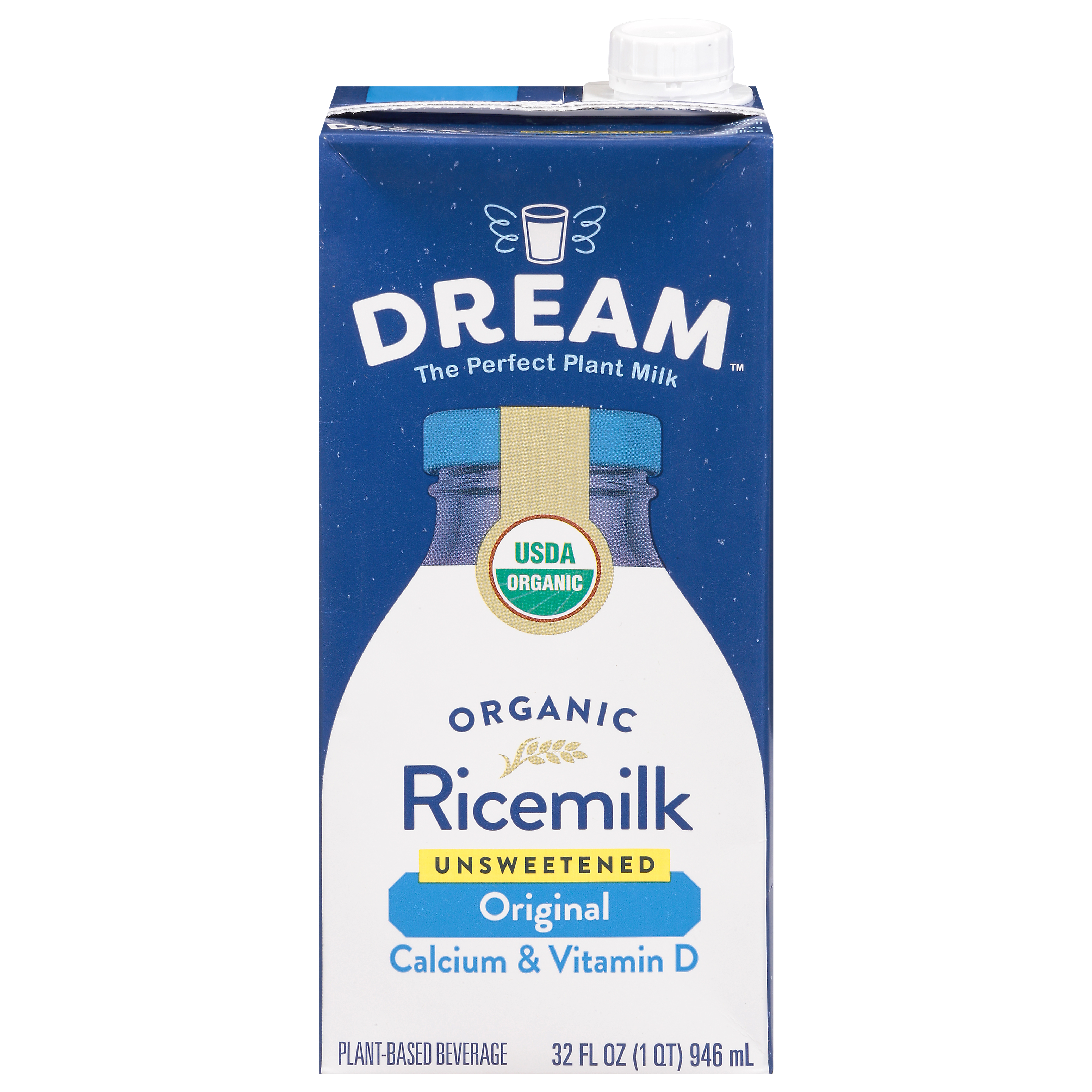 Dream Organic Unsweetened Original Ricemilk