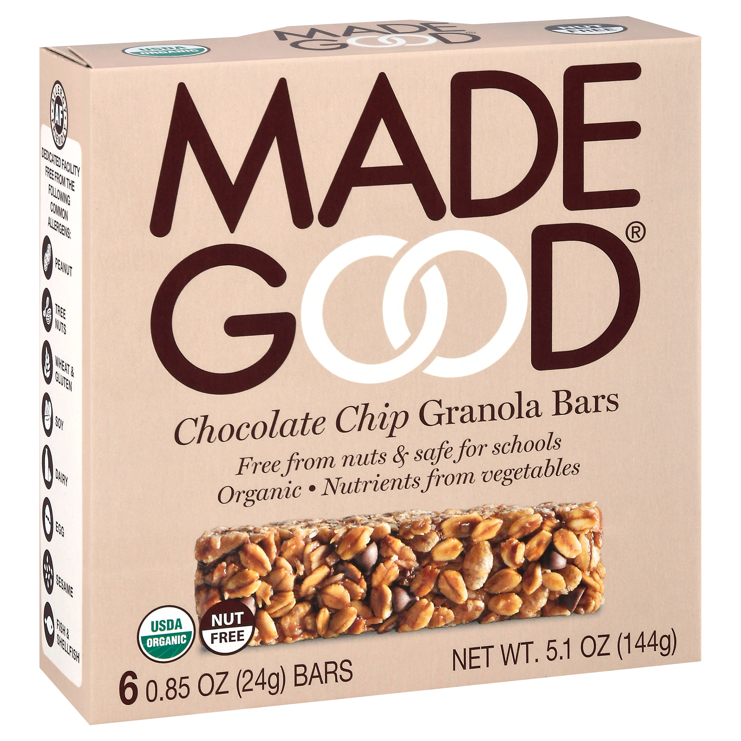 Made Good Chocolate Chip Granola Bars