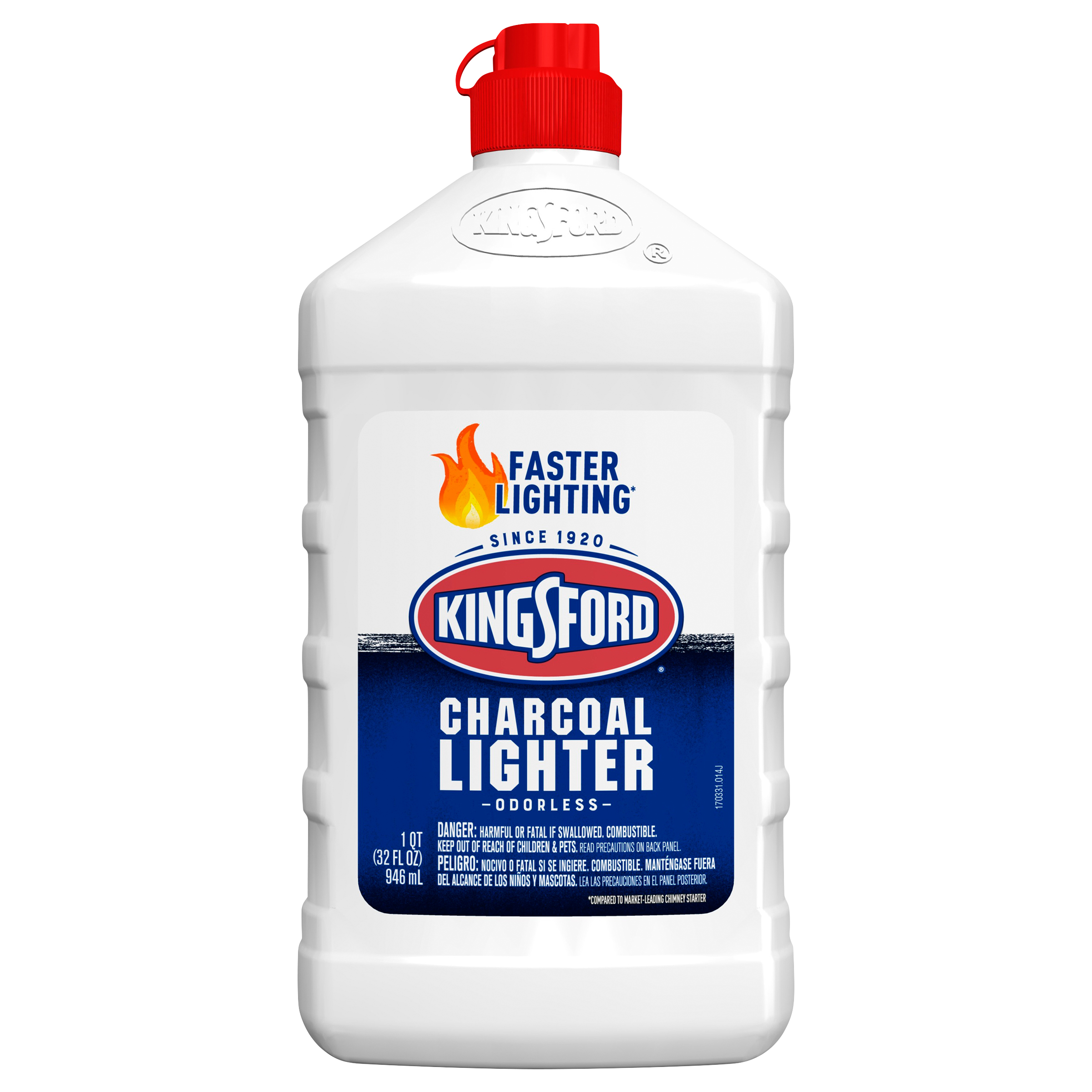 Kingsford Odorless Charcoal Lighter Fluid 32 fl oz