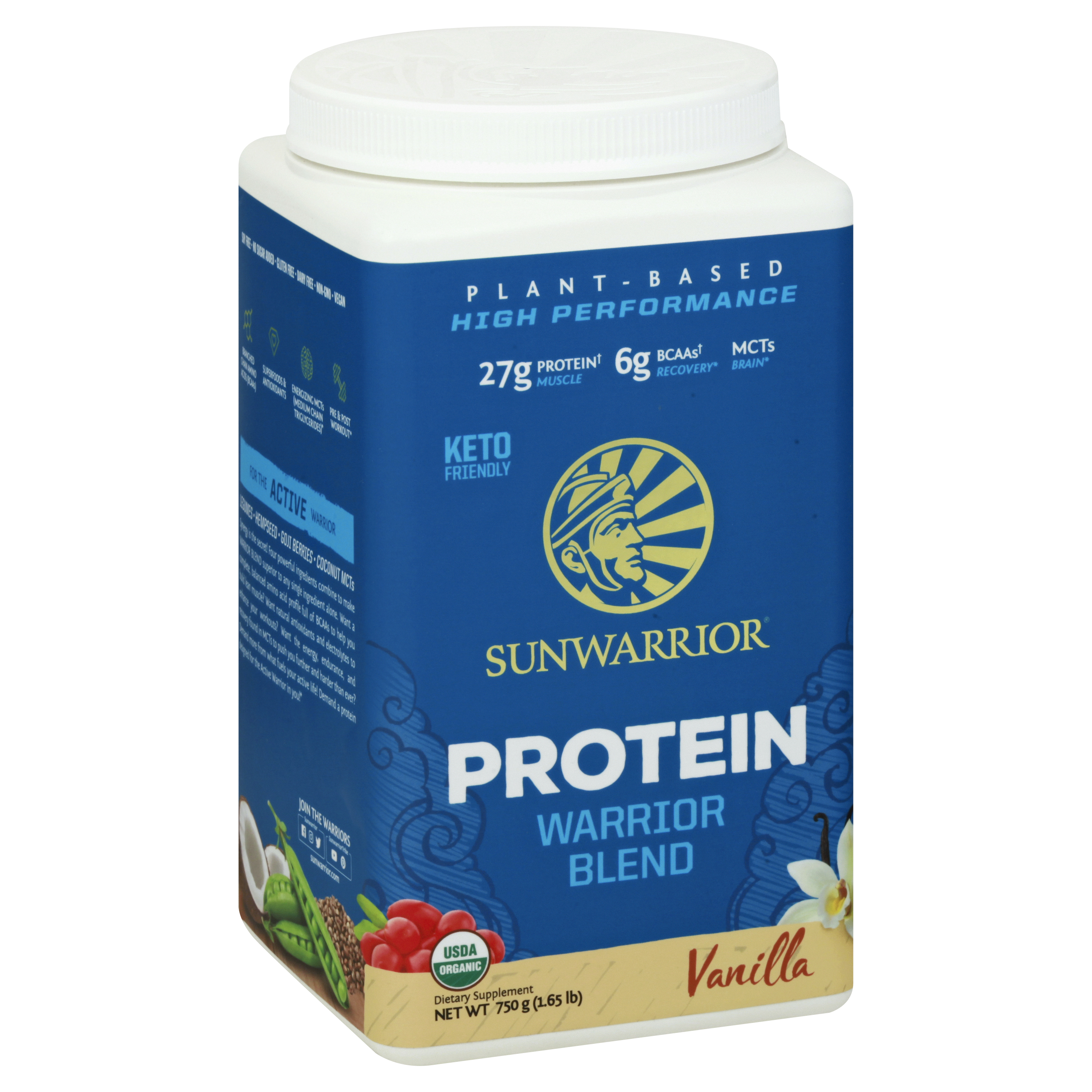 Sunwarrior Vanilla Protein Warrior Blend