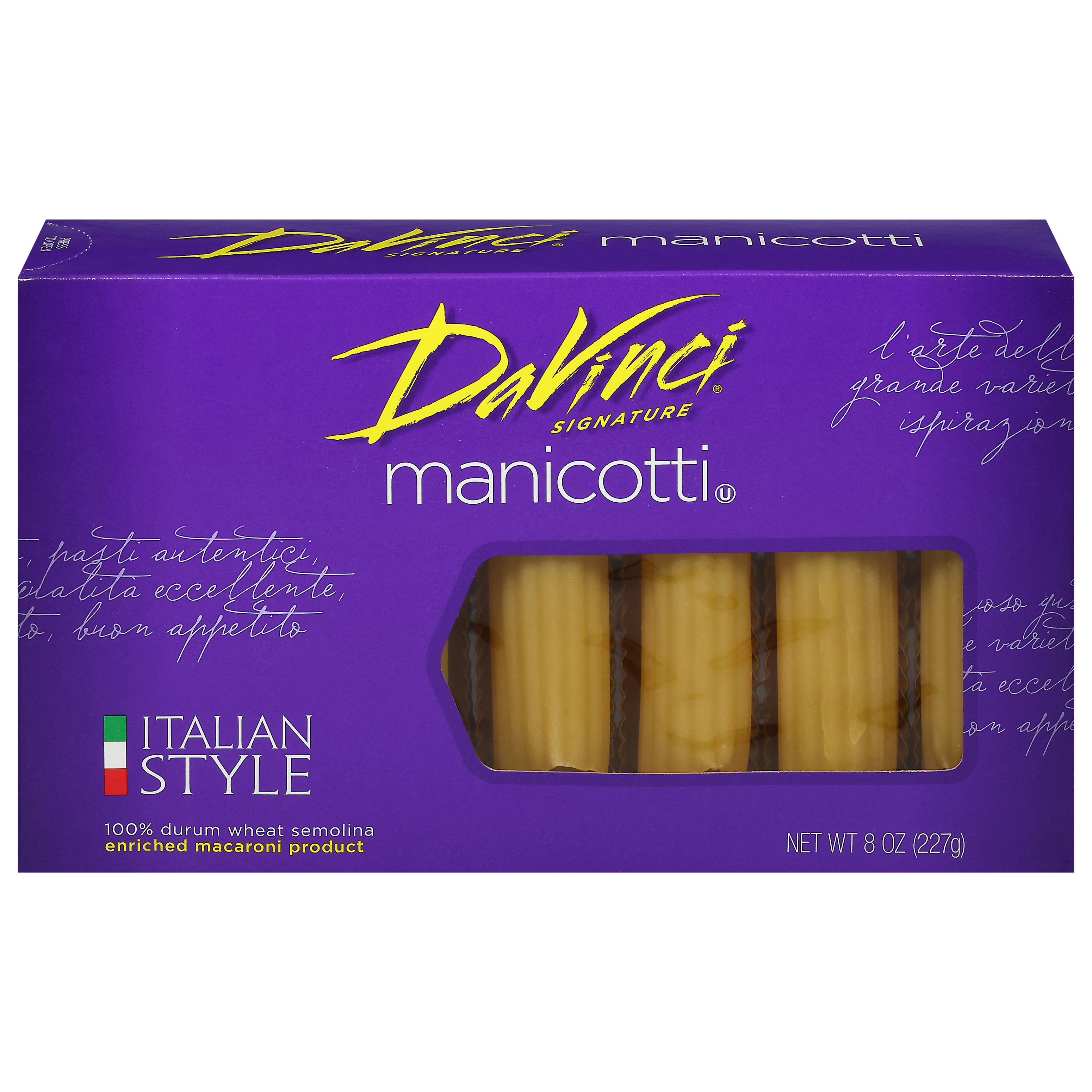 DaVinci Signature Italian Style Manicotti