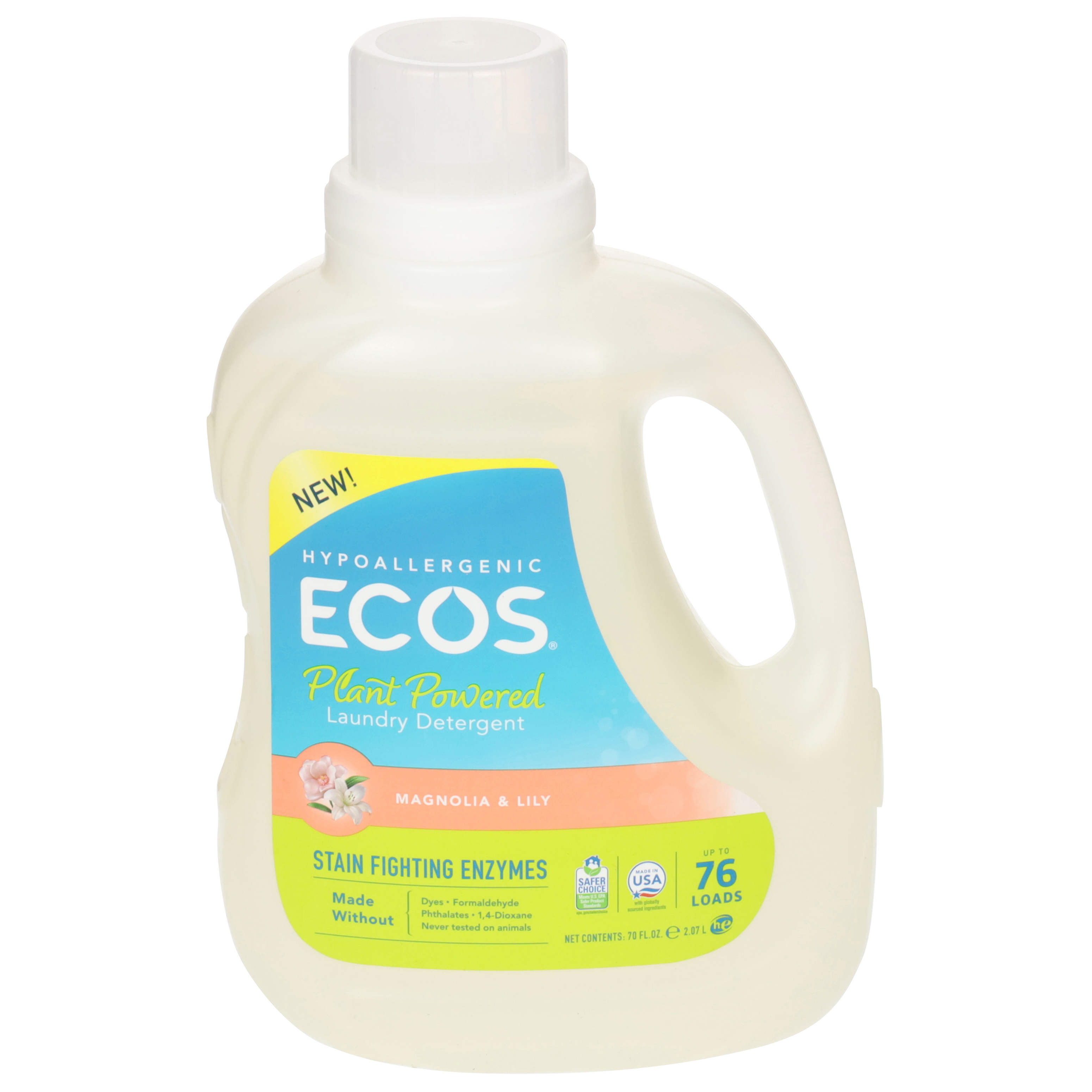 Ecos Plant Powered Magnolia & Lily Laundry Detergent
