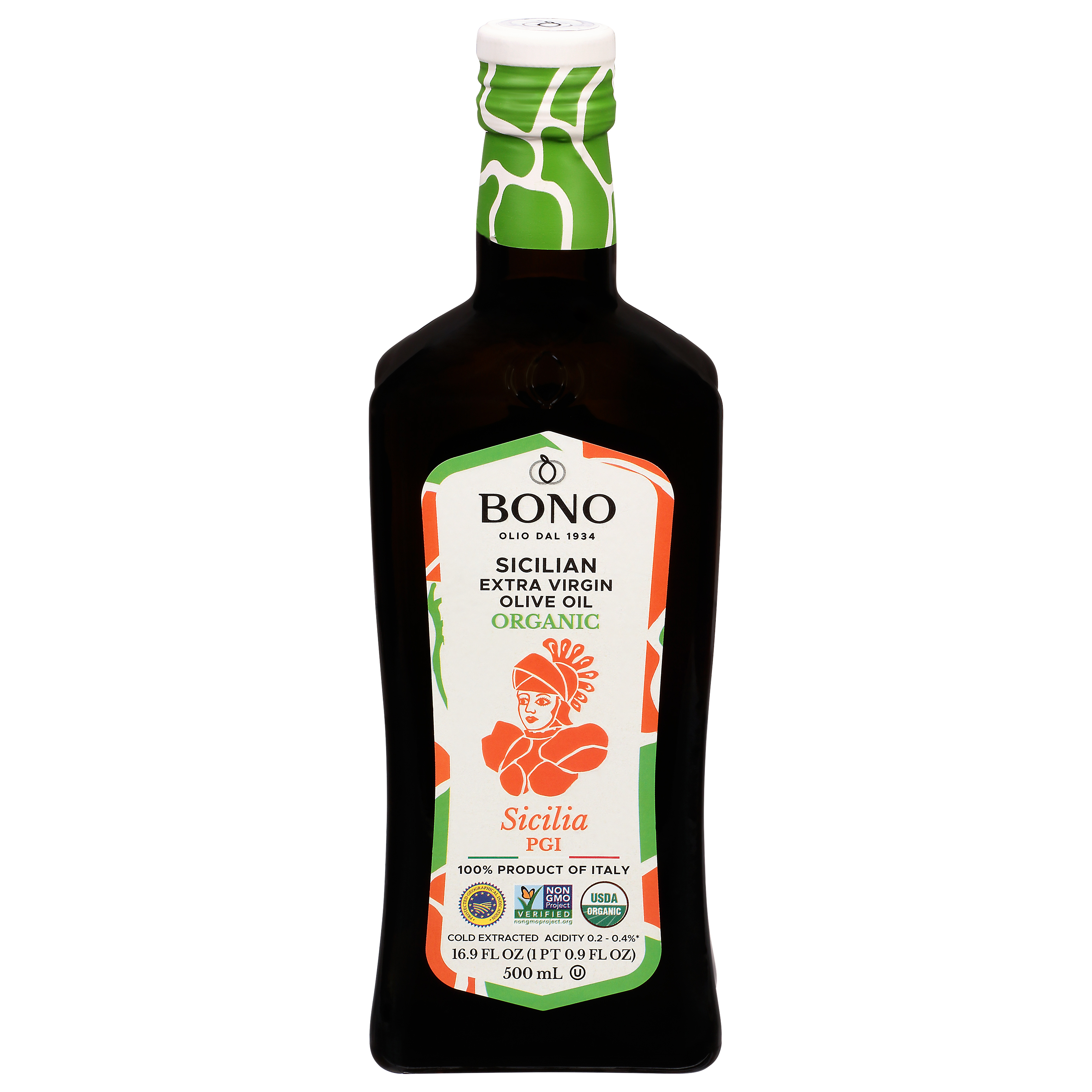 Bono Organic Sicilian Extra Virgin Olive Oil