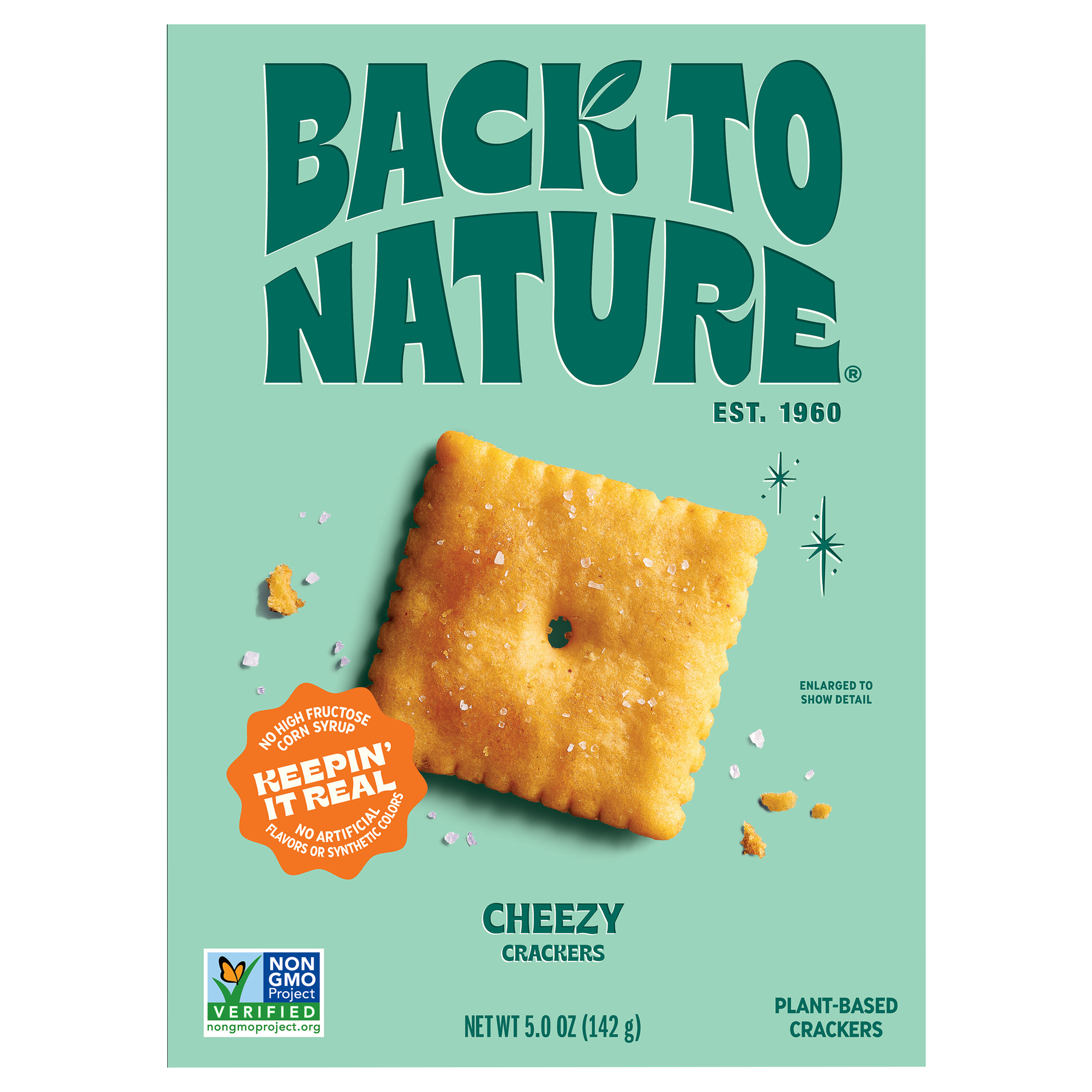 Back to Nature Cheezy Crackers
