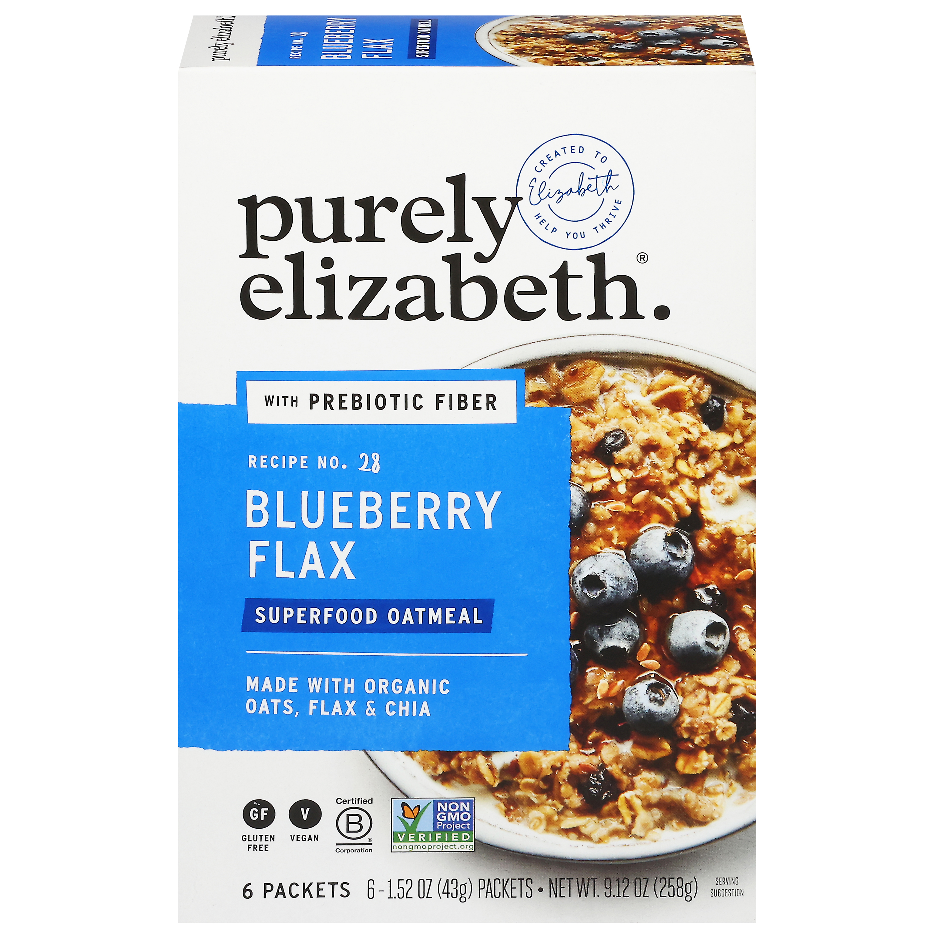 Purely Elizabeth Blueberry Flax