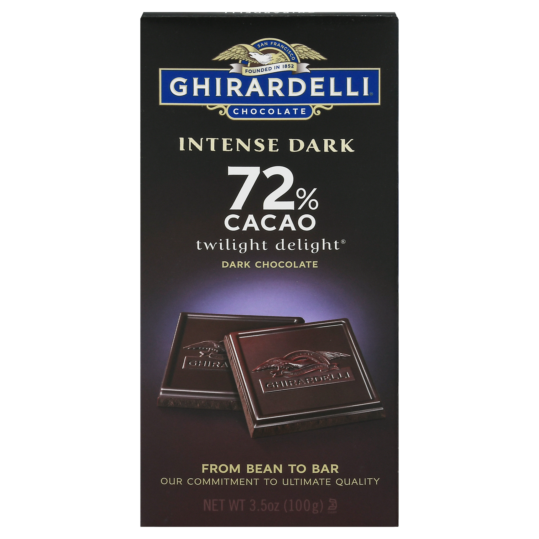 Ghirardelli Intense Dark 72% Cacao Twilight Delight Dark Chocolate