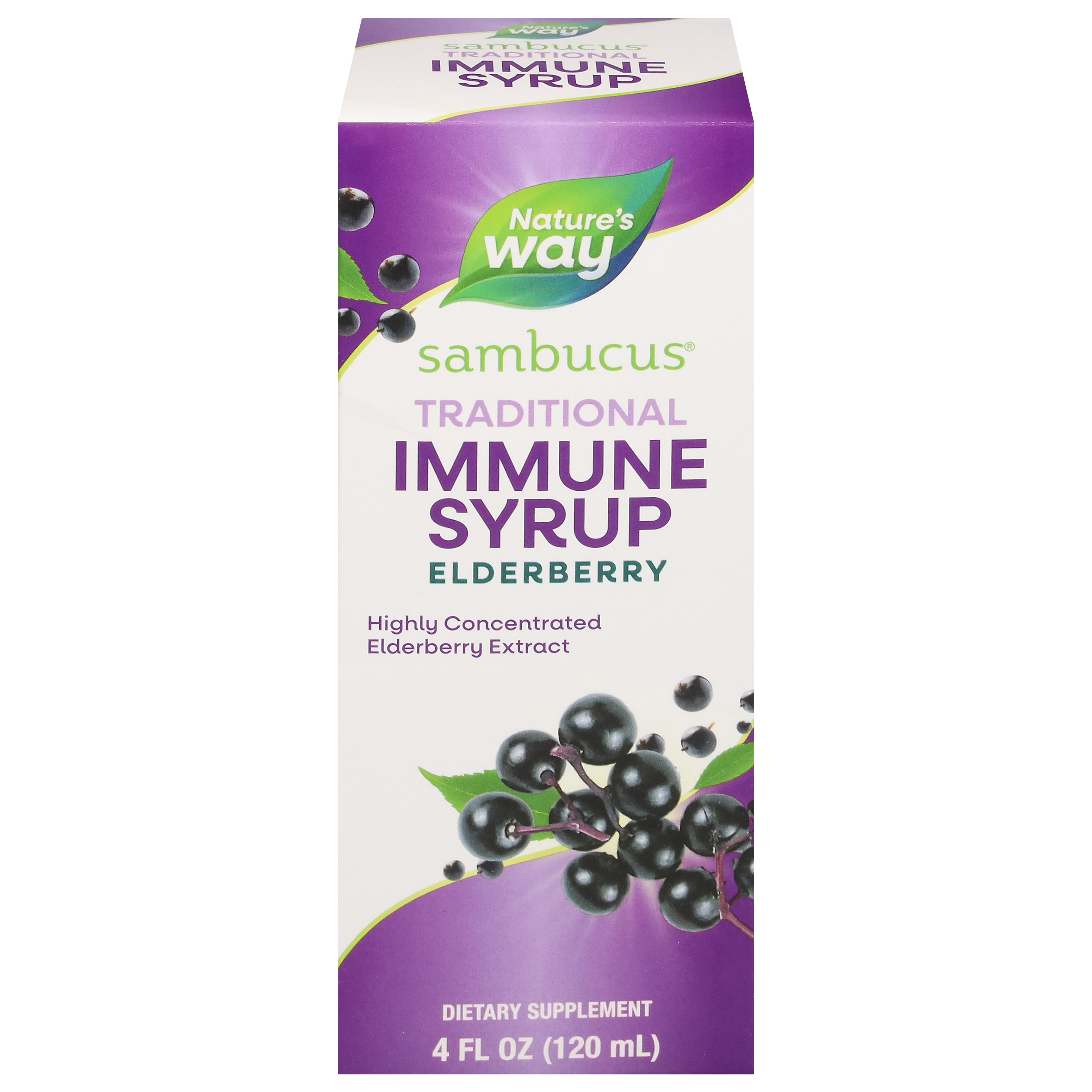 Nature's Way Sambucus Traditional Elderberry Immune Syrup