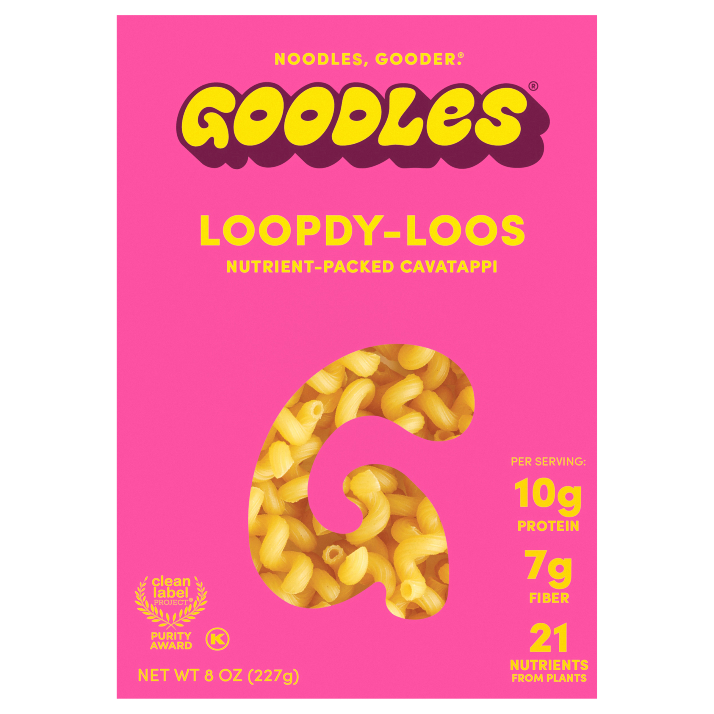 GOODLES Loopdy-Loos Dry Pasta,