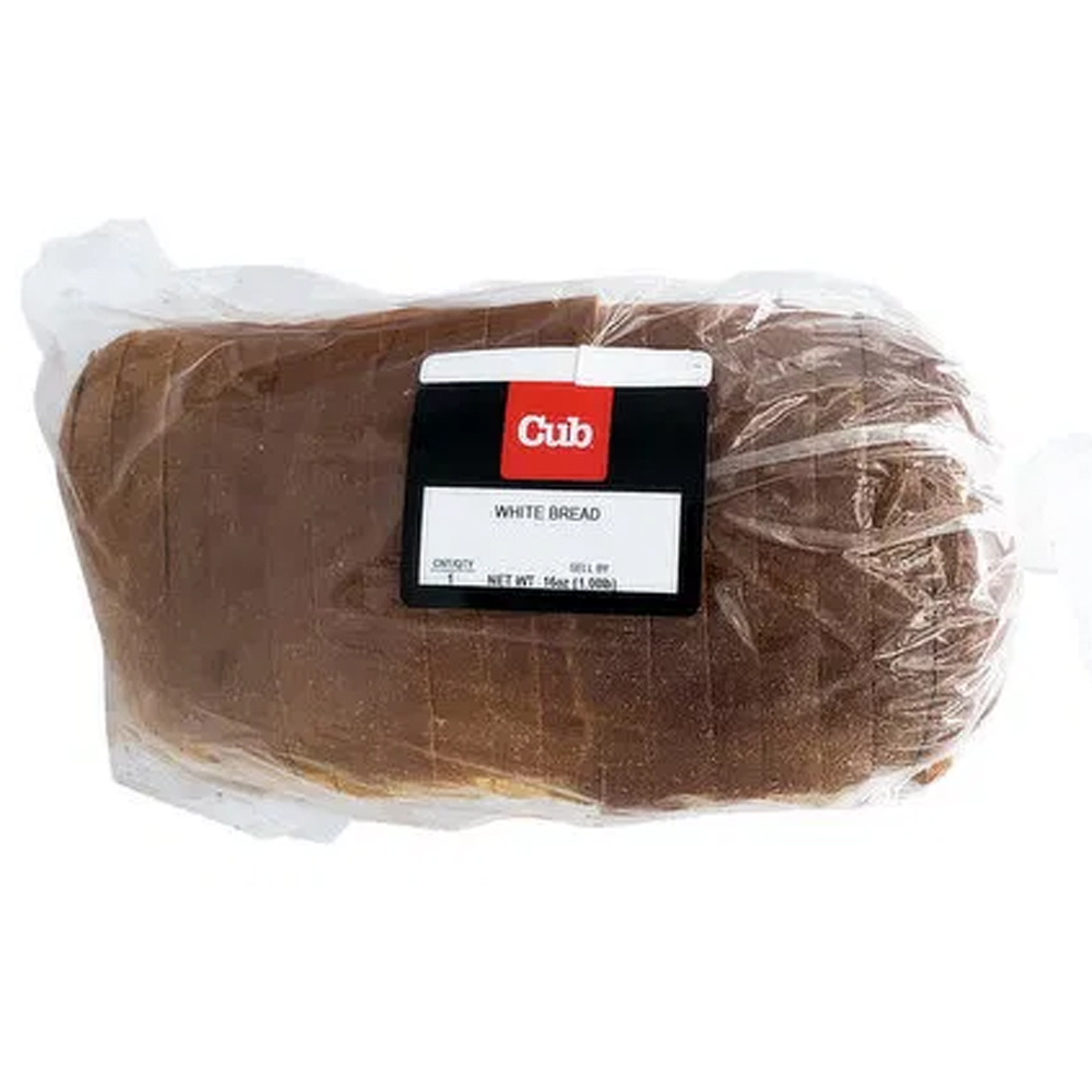 Cub Bakery Sliced Homestyle White Bread Loaf, 16 oz