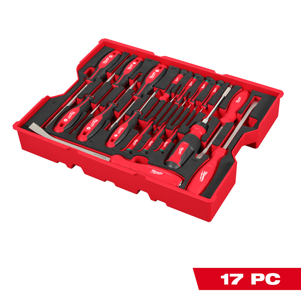 Product image for MILW 48-22-0158 17pc Screwdriver &