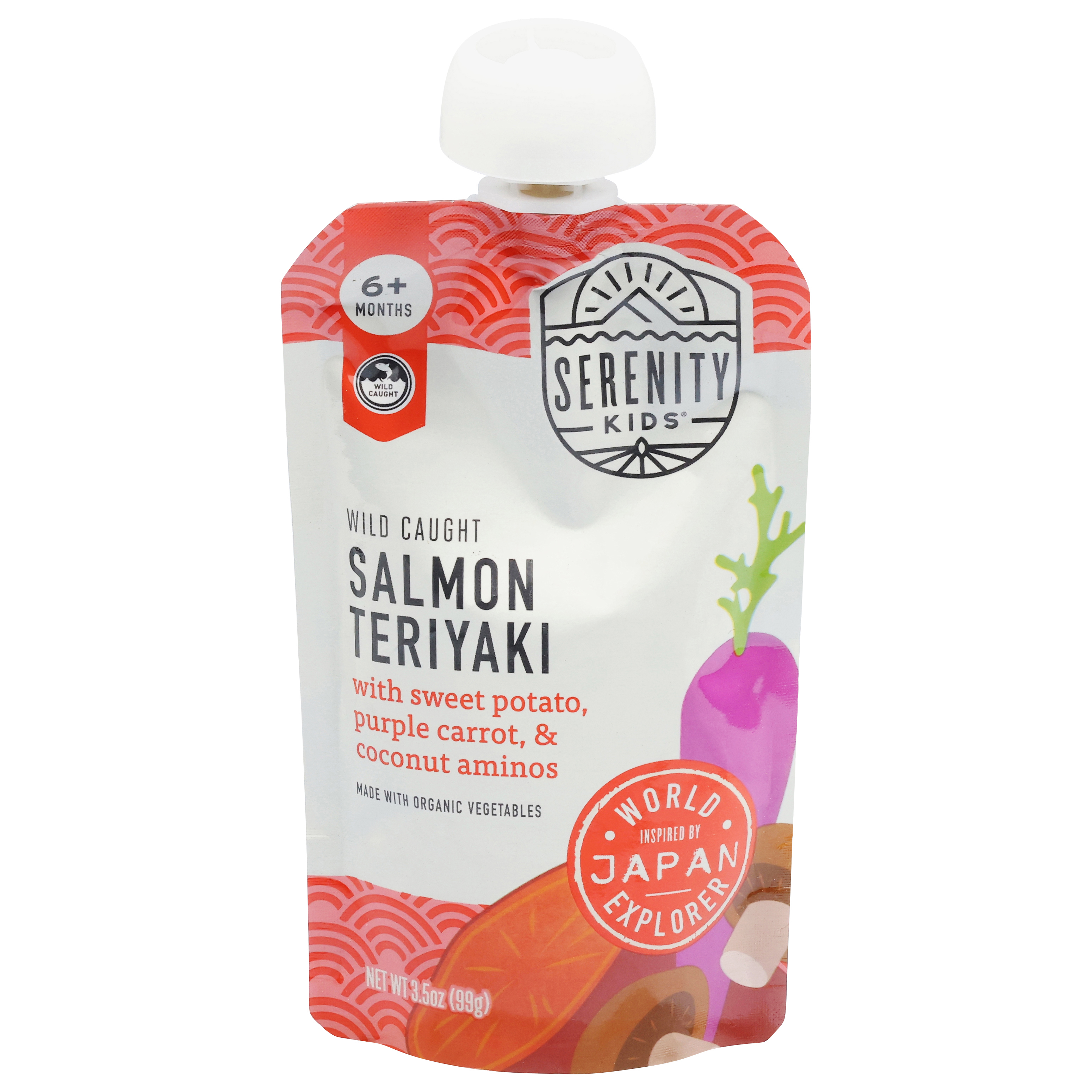 Serenity Kids 6+ Months Wild Caught Salmon Teriyaki