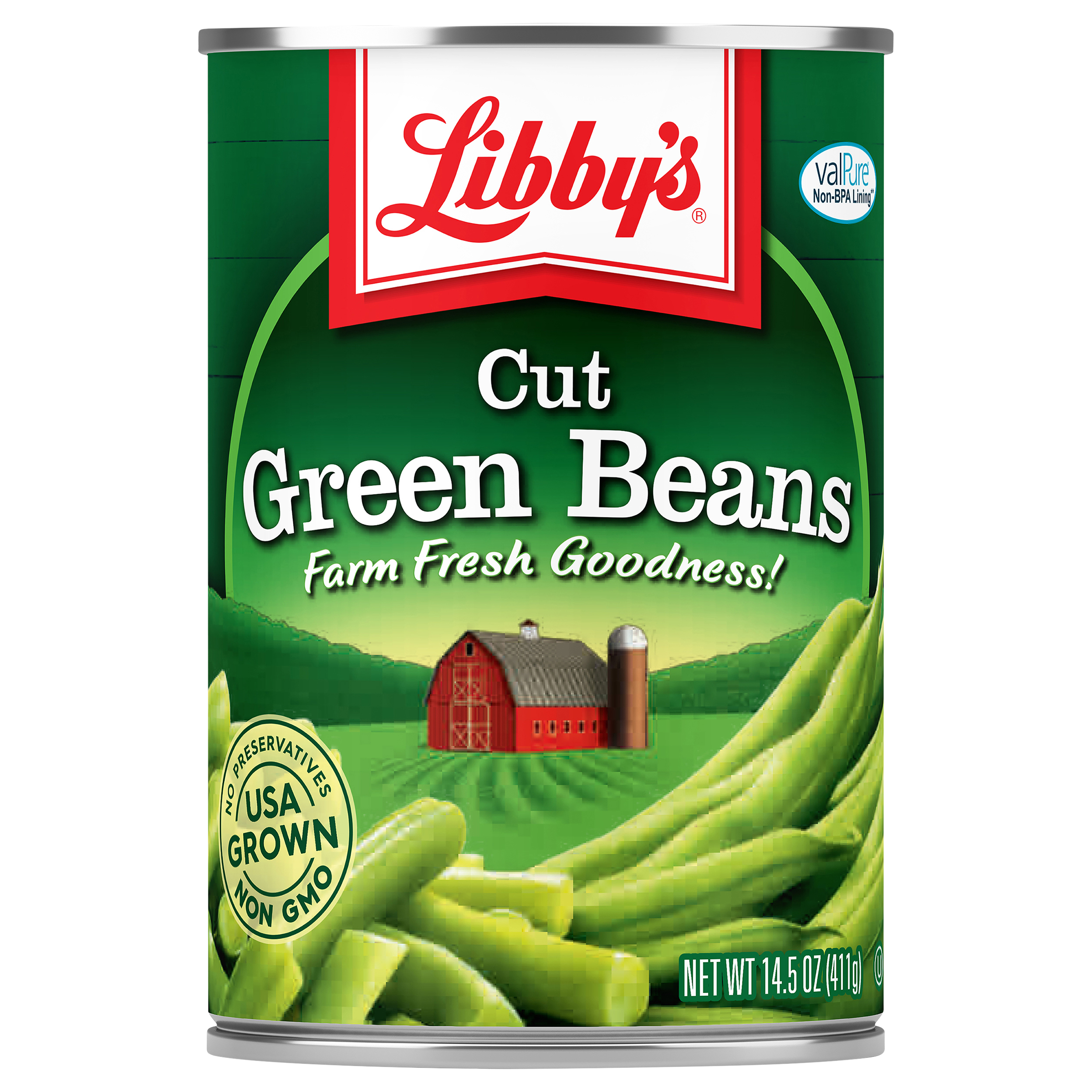 Libby's Cut Green Beans 14.5 oz. Can