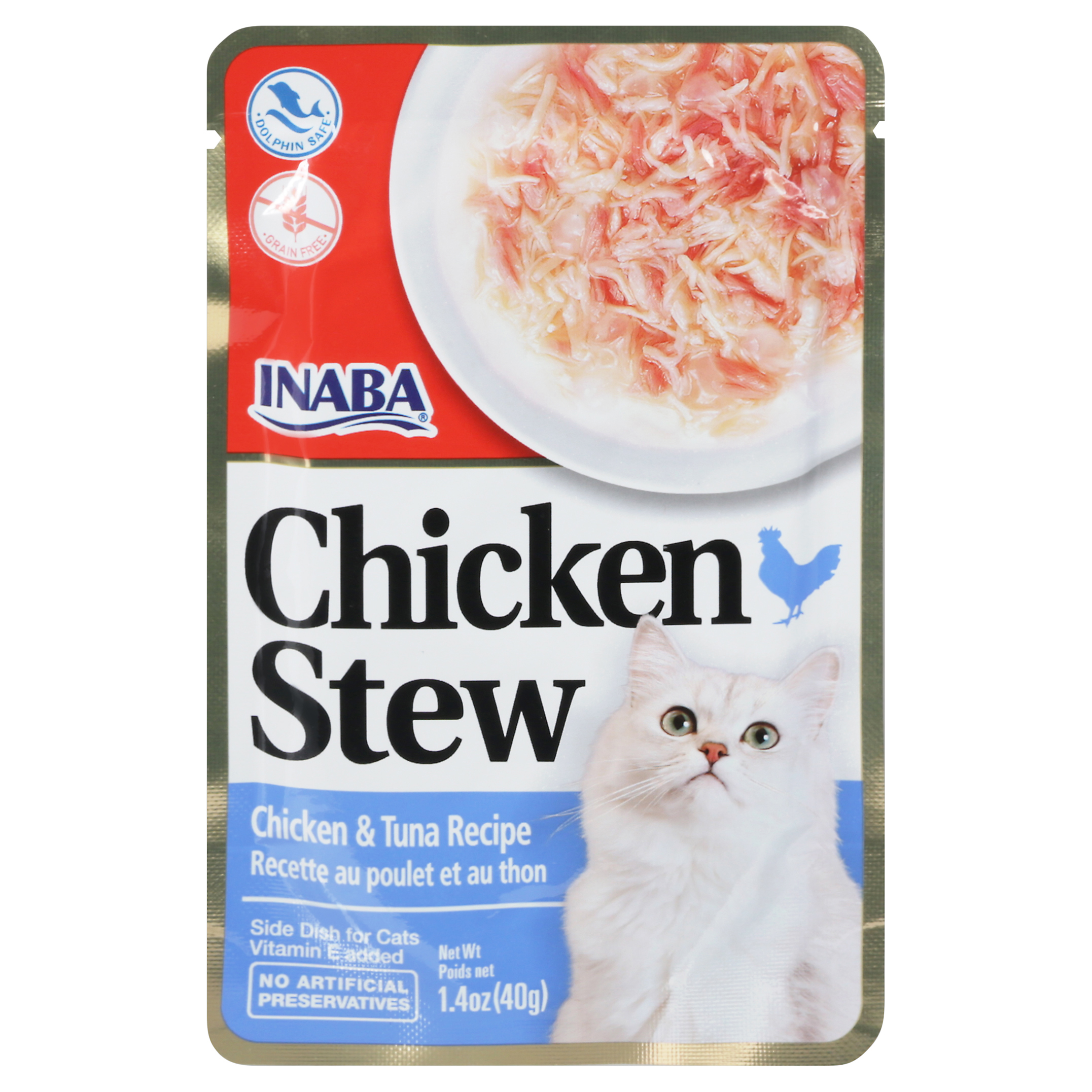 Inaba Chicken Stew Chicken & Tuna Recipe Side Dish for Cats