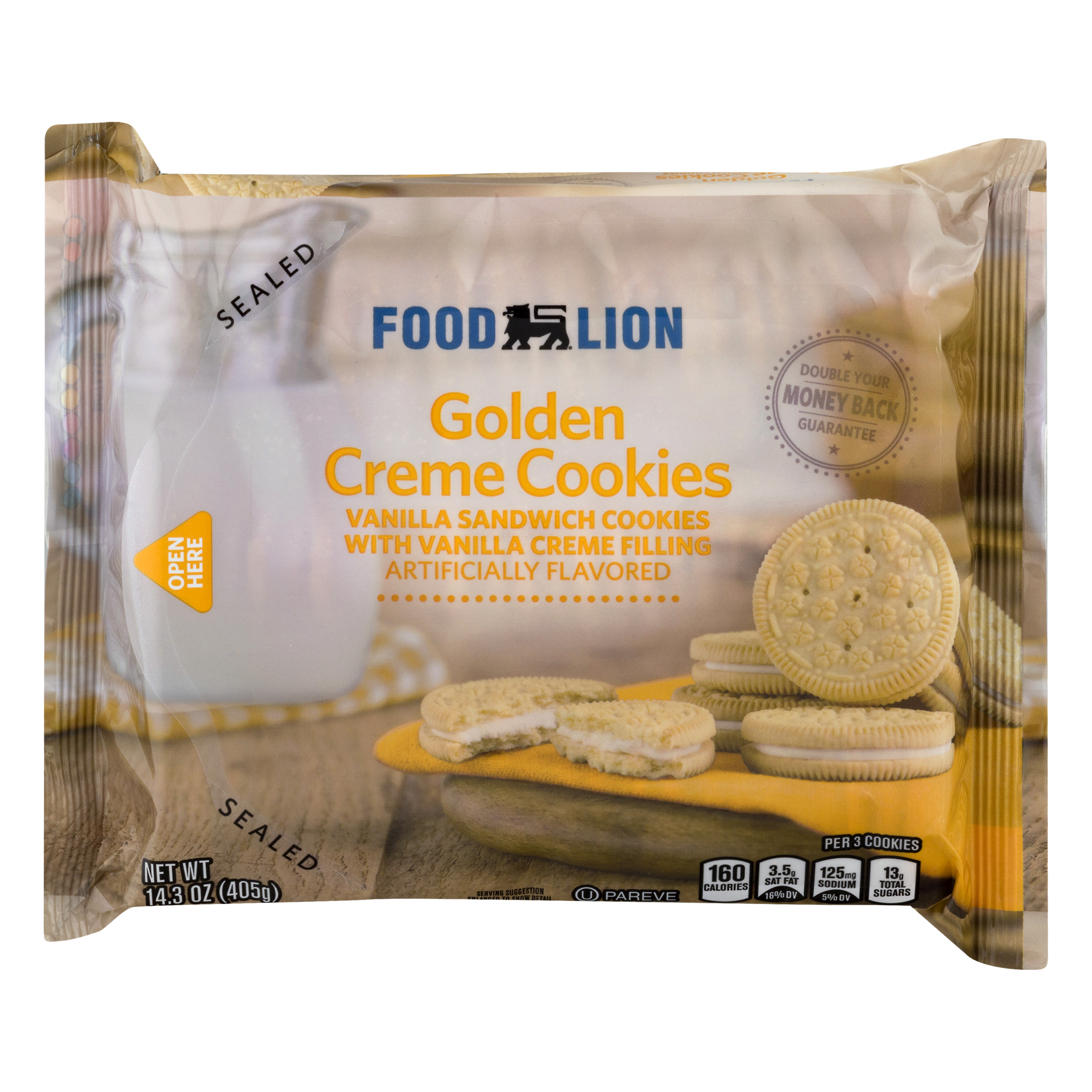 Food Lion Sandwich Creme Cookies Double Filled Chocolate Oz, 43% OFF