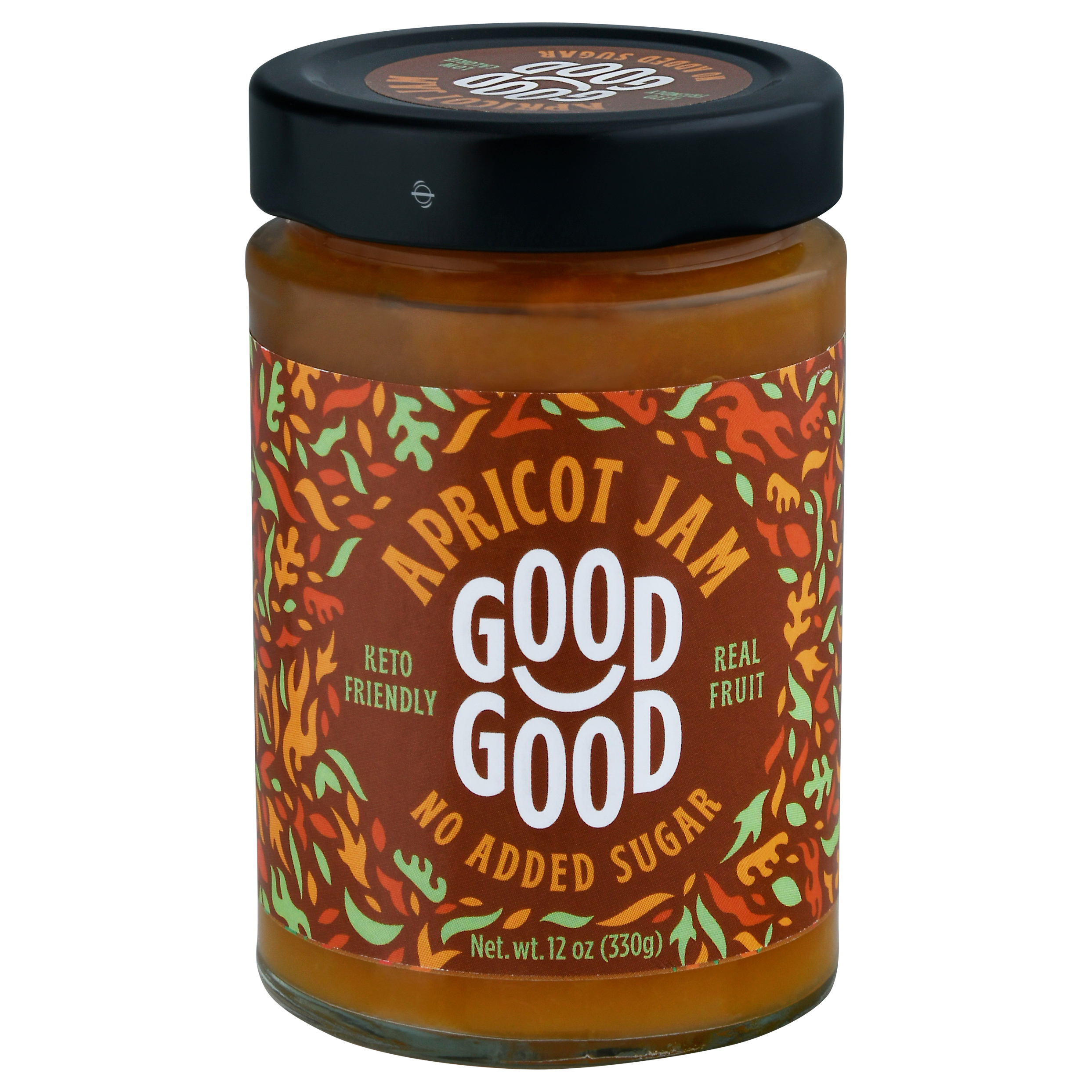 Good Good No Added Sugar Apricot Jam
