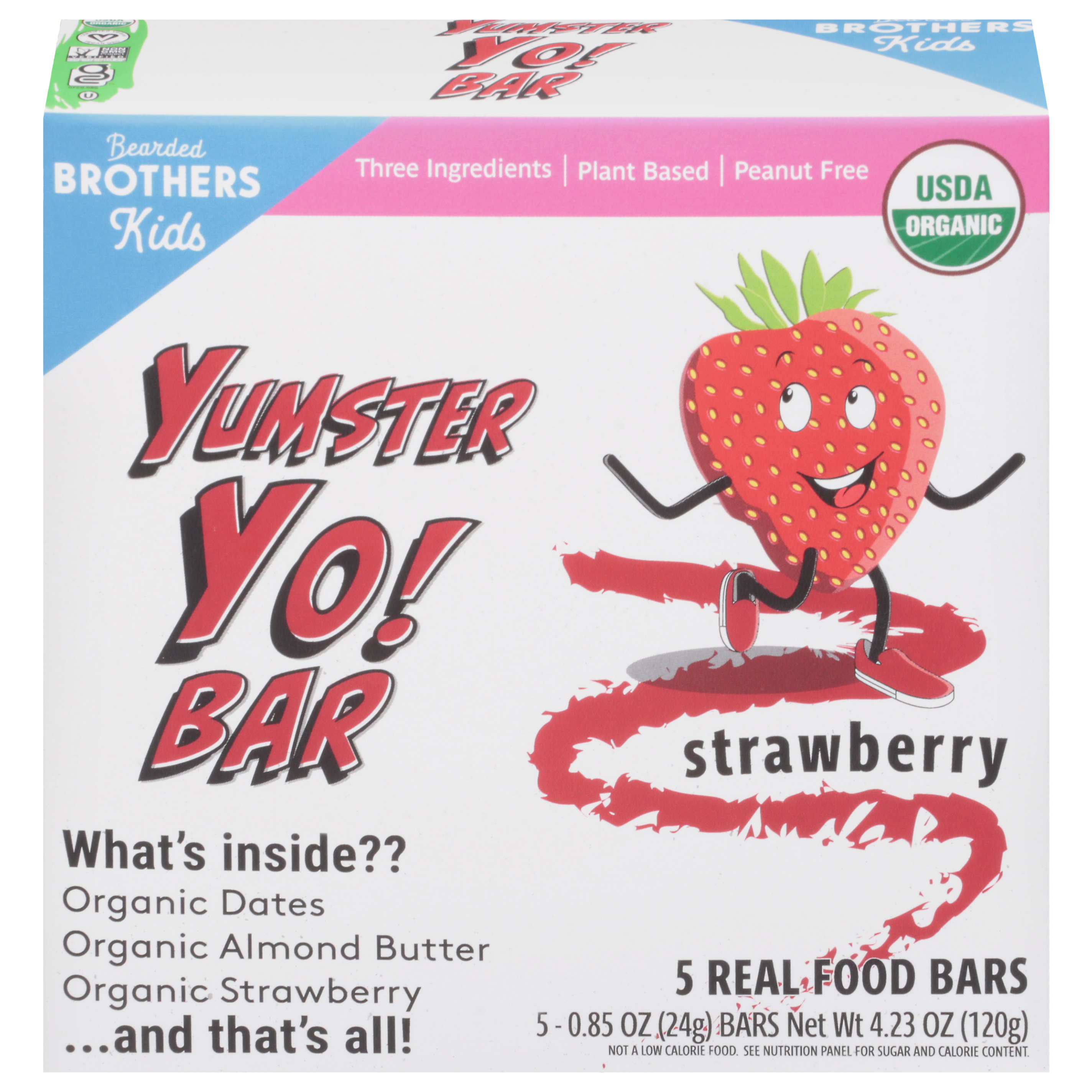 Bearded Brothers Kids Strawberry Yumster Yo Bar