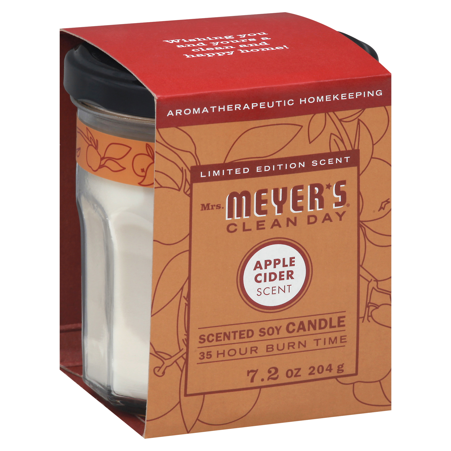 Mrs. Meyer's Clean Day Scented Soy Apple Cider Scent Candle