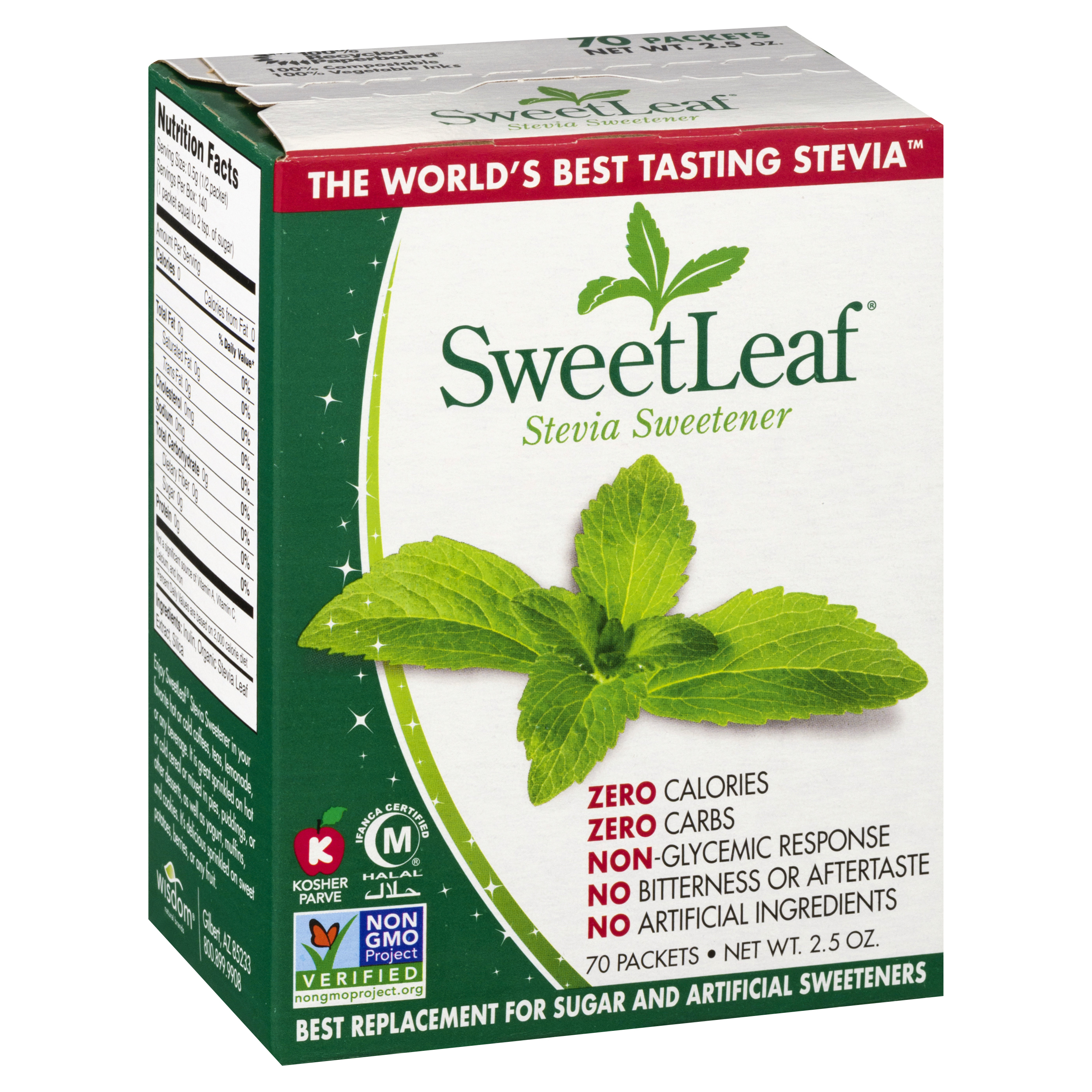 Sweet Leaf Stevia Sweetener