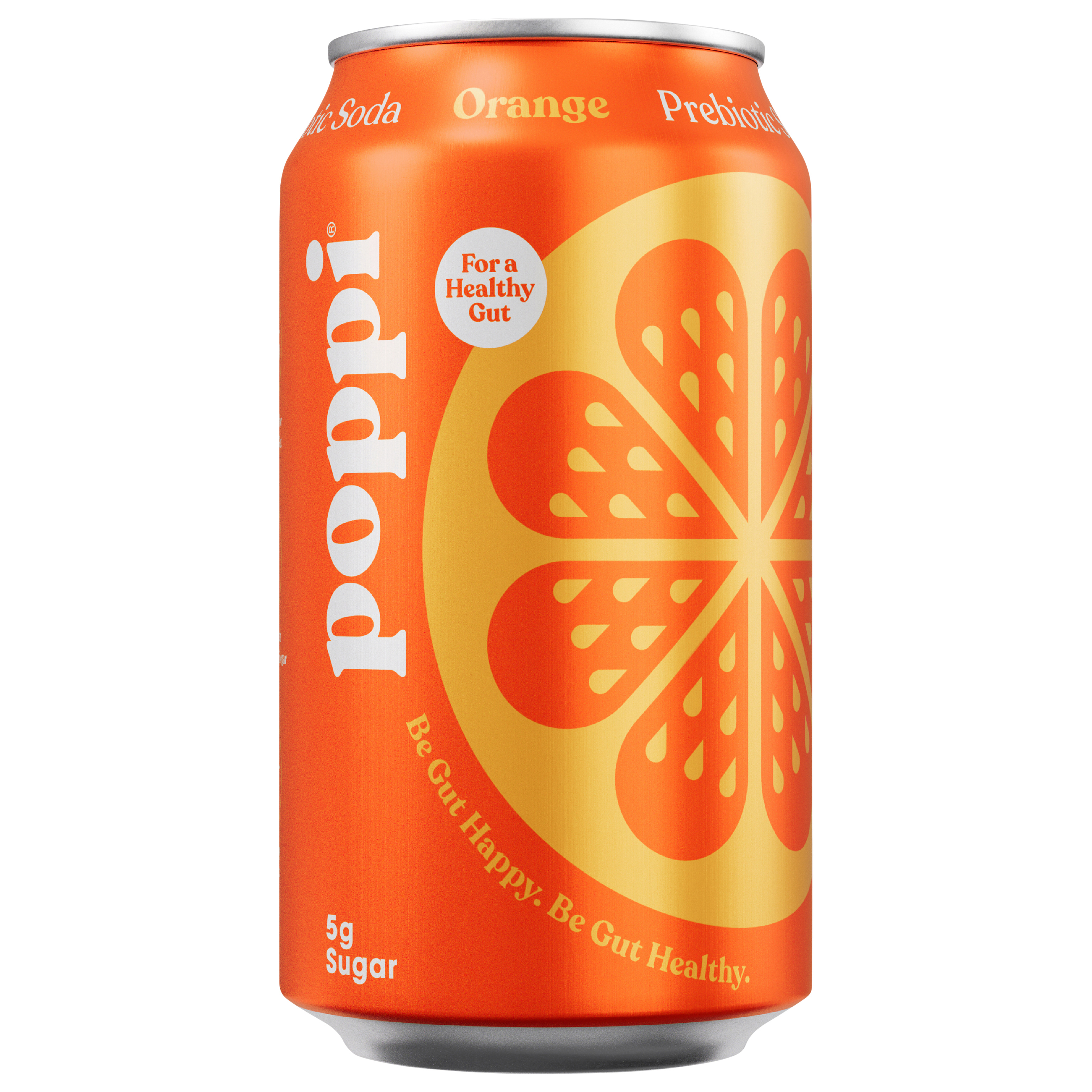 poppi Orange Prebiotic Soda,