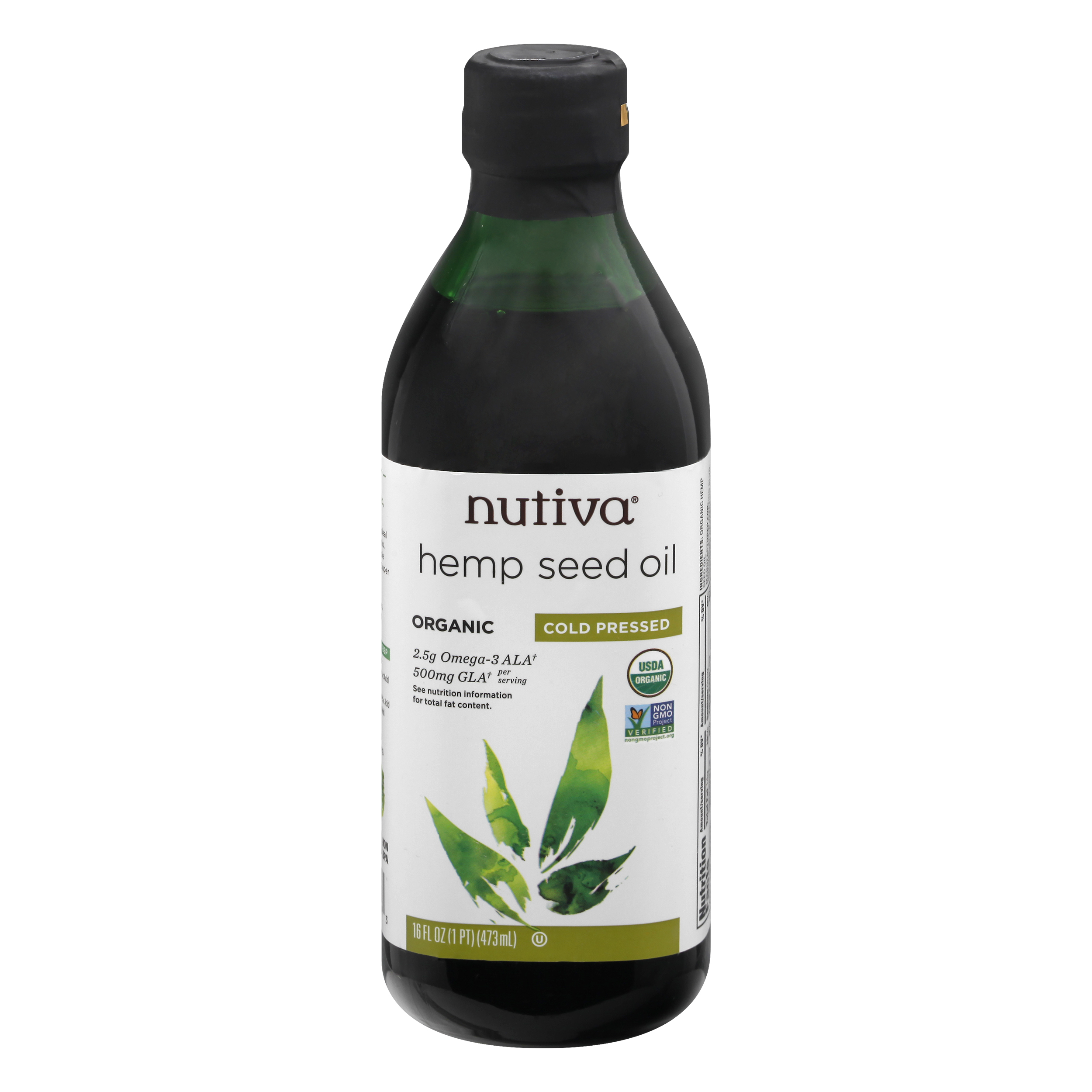 Nutiva Organic Cold Pressed Hemp Seed Oil