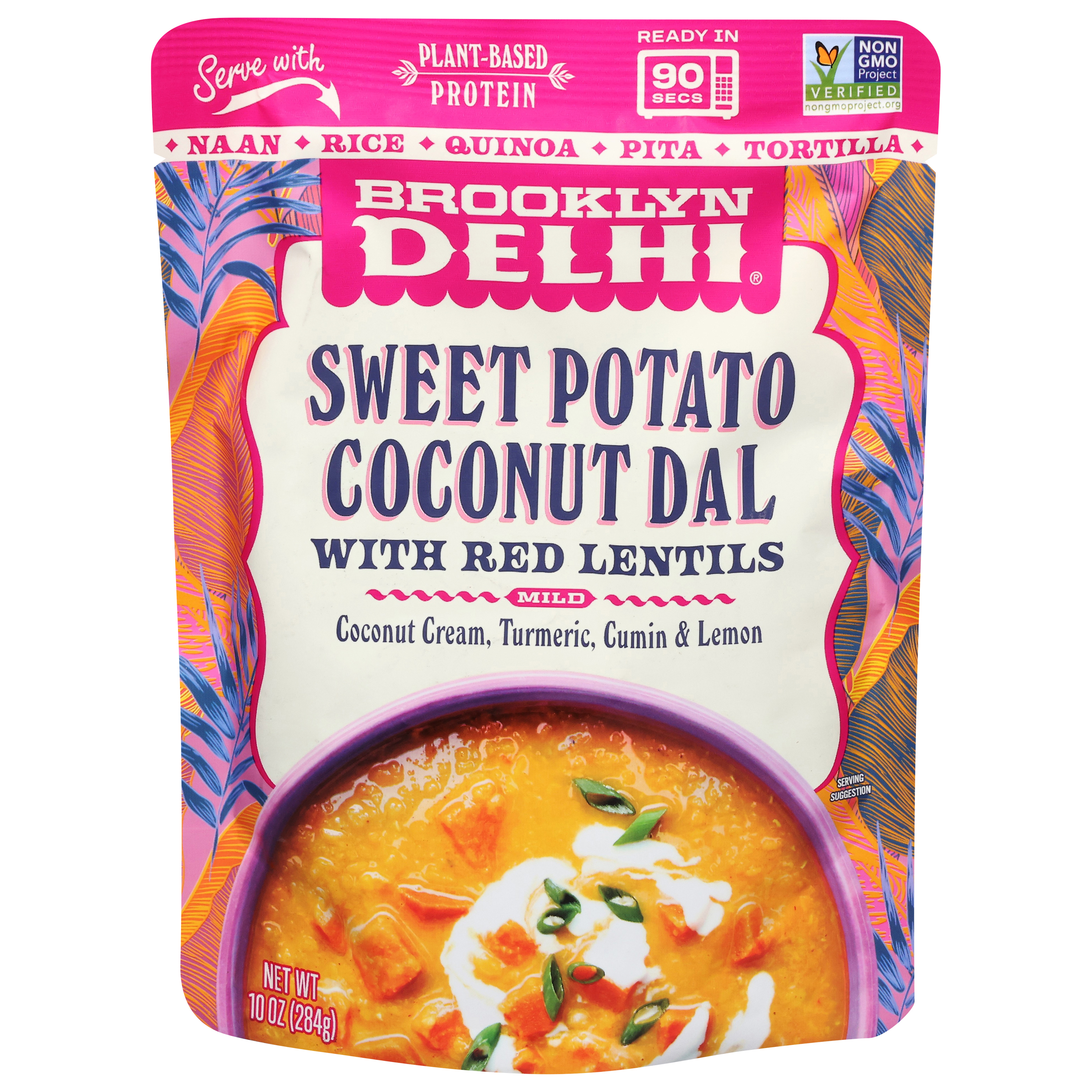 Brooklyn Delhi Mild Sweet Potato Coconut Dal with Red Lentils