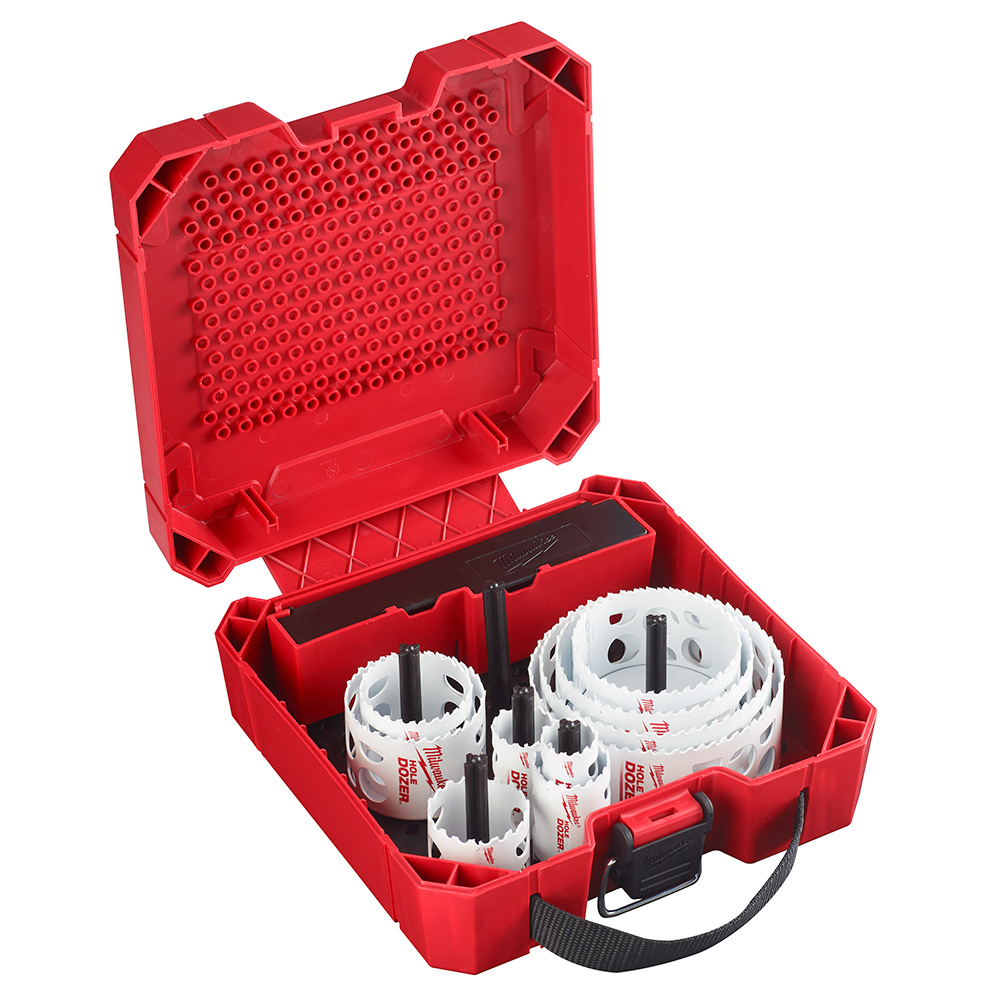 Product image for Milwaukee 49-22-4037 13pc Hole Saw Kit