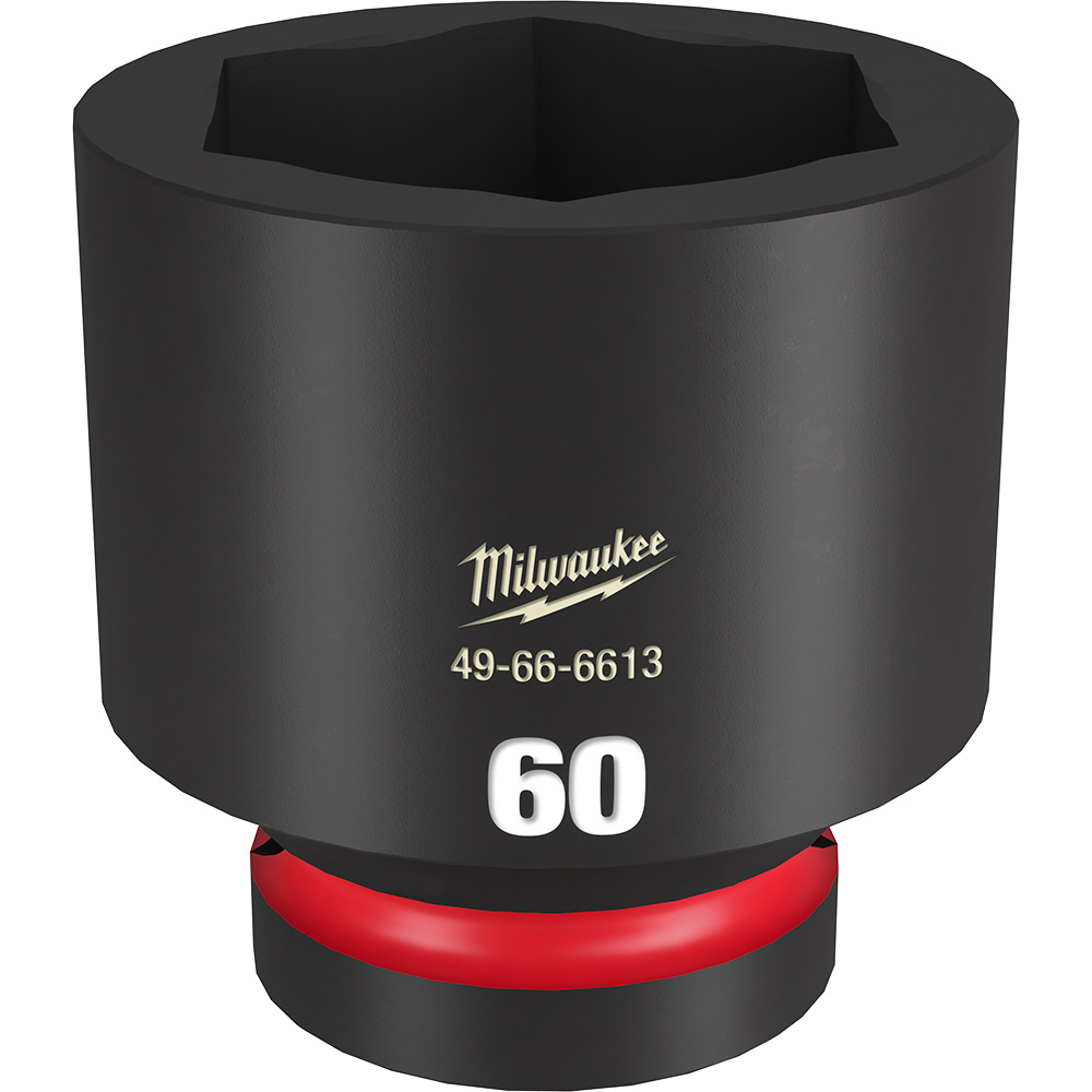 SHOCKWAVE Impact Duty 1" Drive 60MM Standard 6 Point Socket